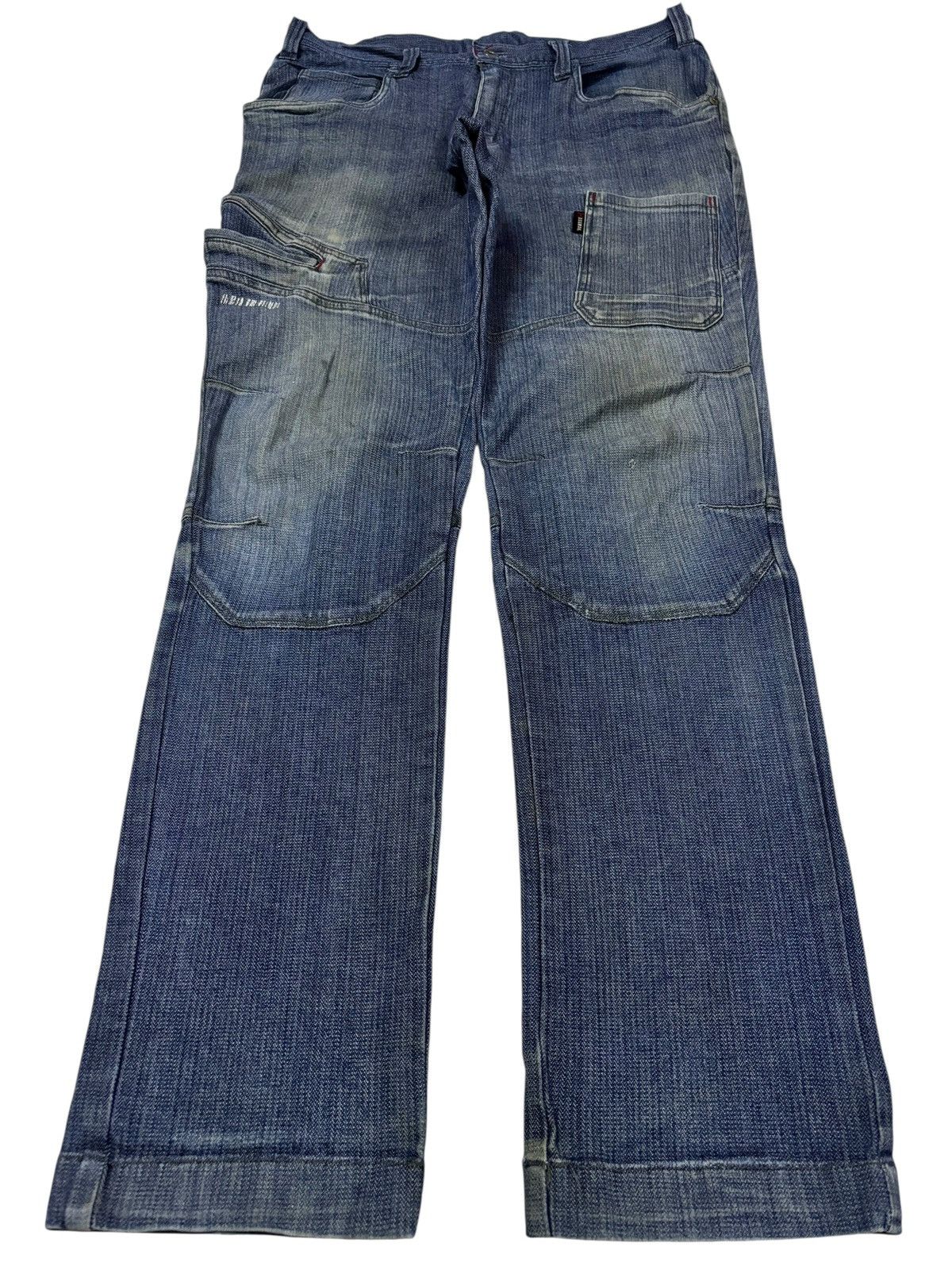 Japanese Brand Vtg DOGMAN Japan Workwear Jeans Size US 33 - 1 Thumbnail