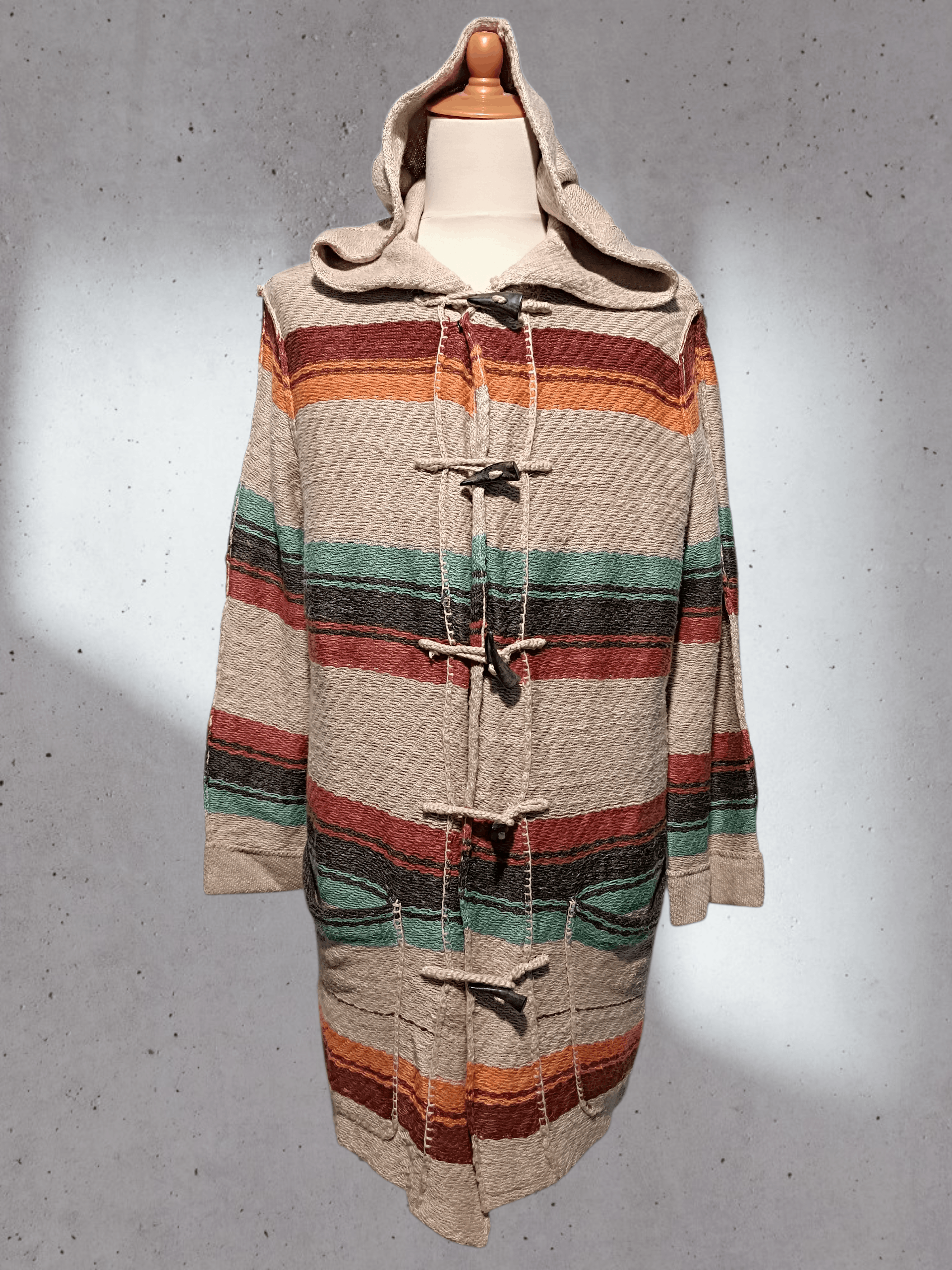 Ralph Lauren Ralph Lauren Southwestern Cardigan Hooded Knit Toggle Size L / US 10 / IT 46 - 1 Thumbnail