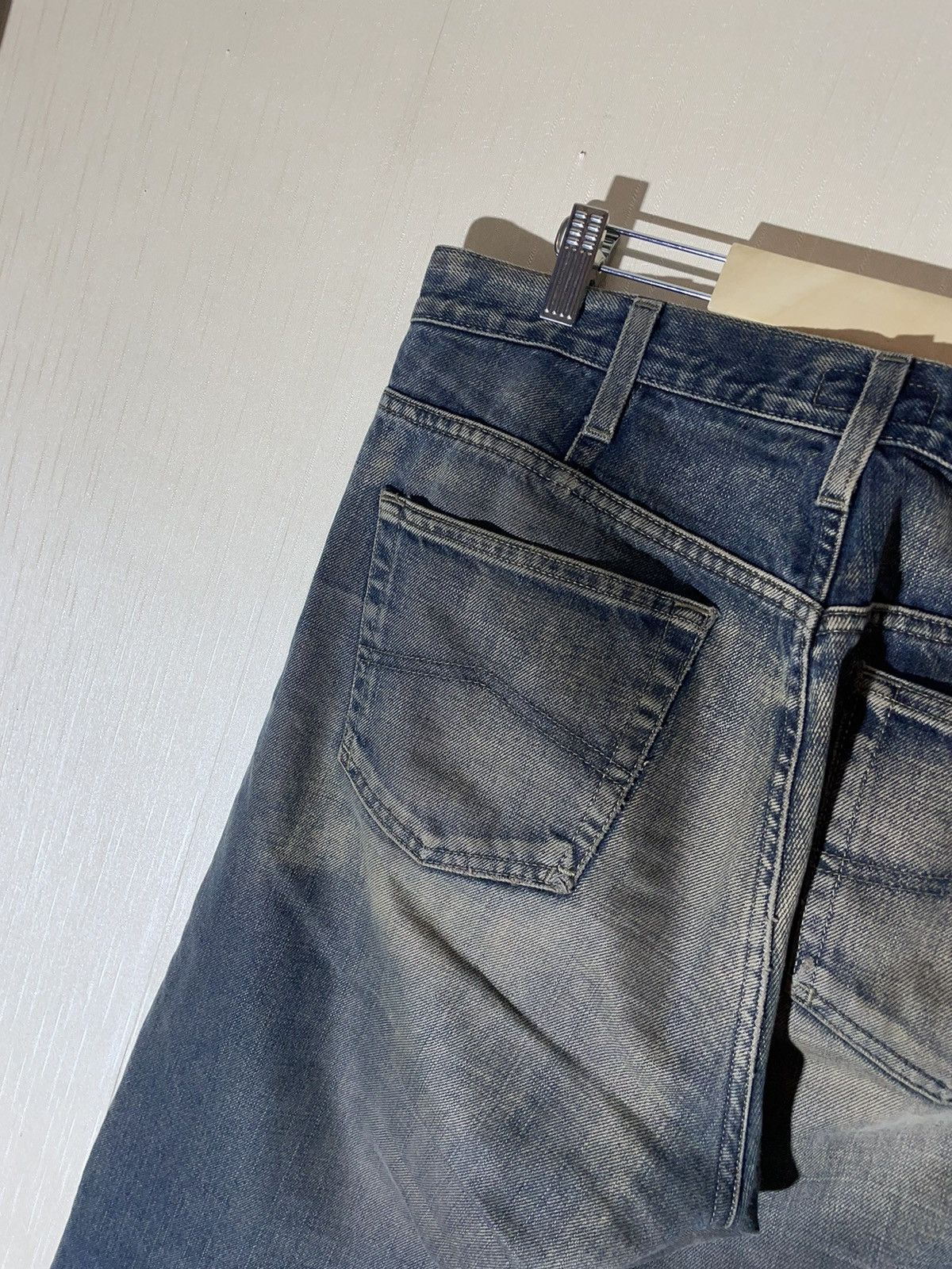 Armani × Japanese Brand × Vintage Armani Japanese vintage avantgarde denim jeans Size US 34 / EU 50 - 14 Thumbnail