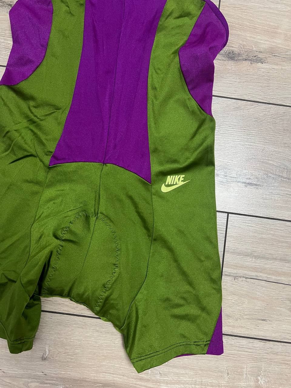 Nike × Vintage Vintage Nike International 2 Piece Cycling Suit Jersey Bibs Size US L / EU 52-54 / 3 - 12 Thumbnail