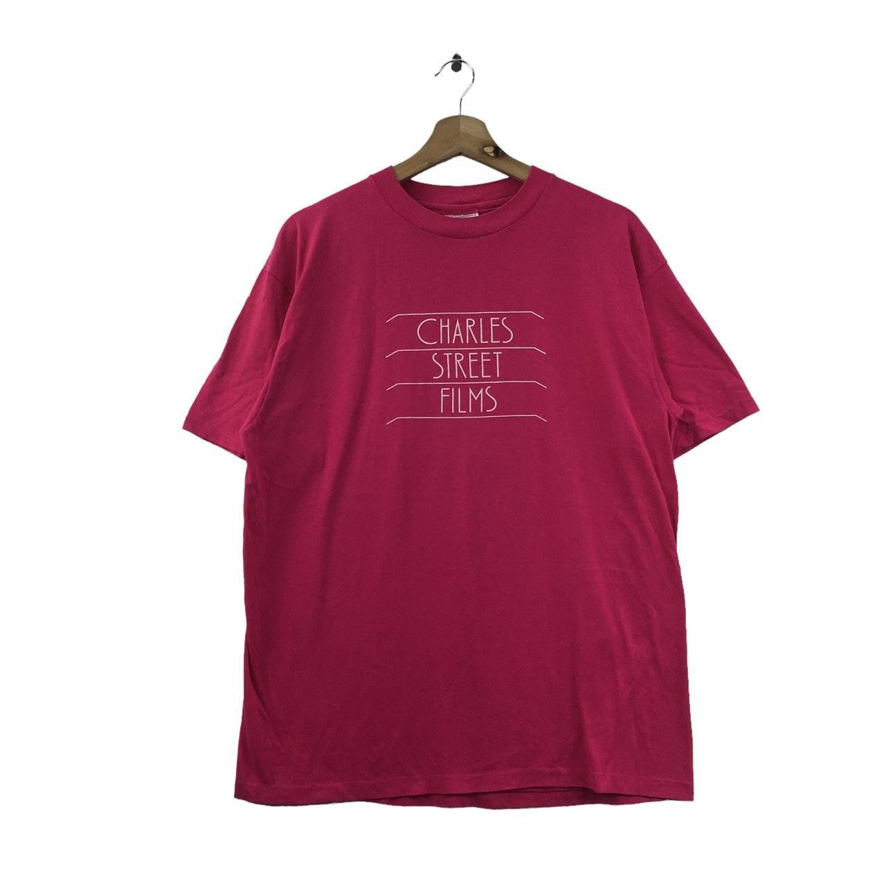 Vintage Vtg 1986 CHARLES STREET FILMS Summer Tour Tee Shirt Size US XL / EU 56 / 4 - 1 Thumbnail