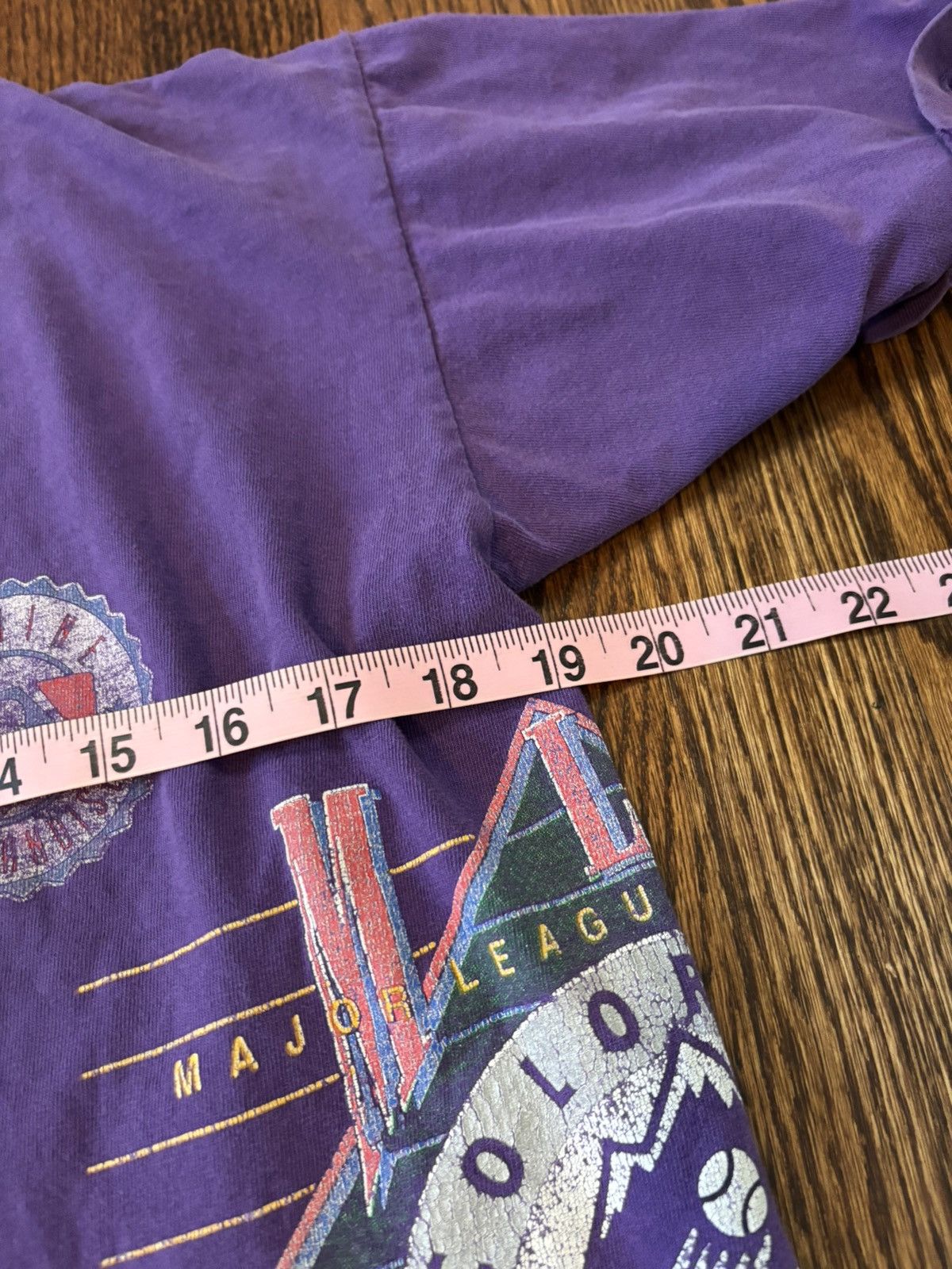Salem Sportswear Vintage 90s Rockies Tee Size US L / EU 52-54 / 3 - 8 Thumbnail