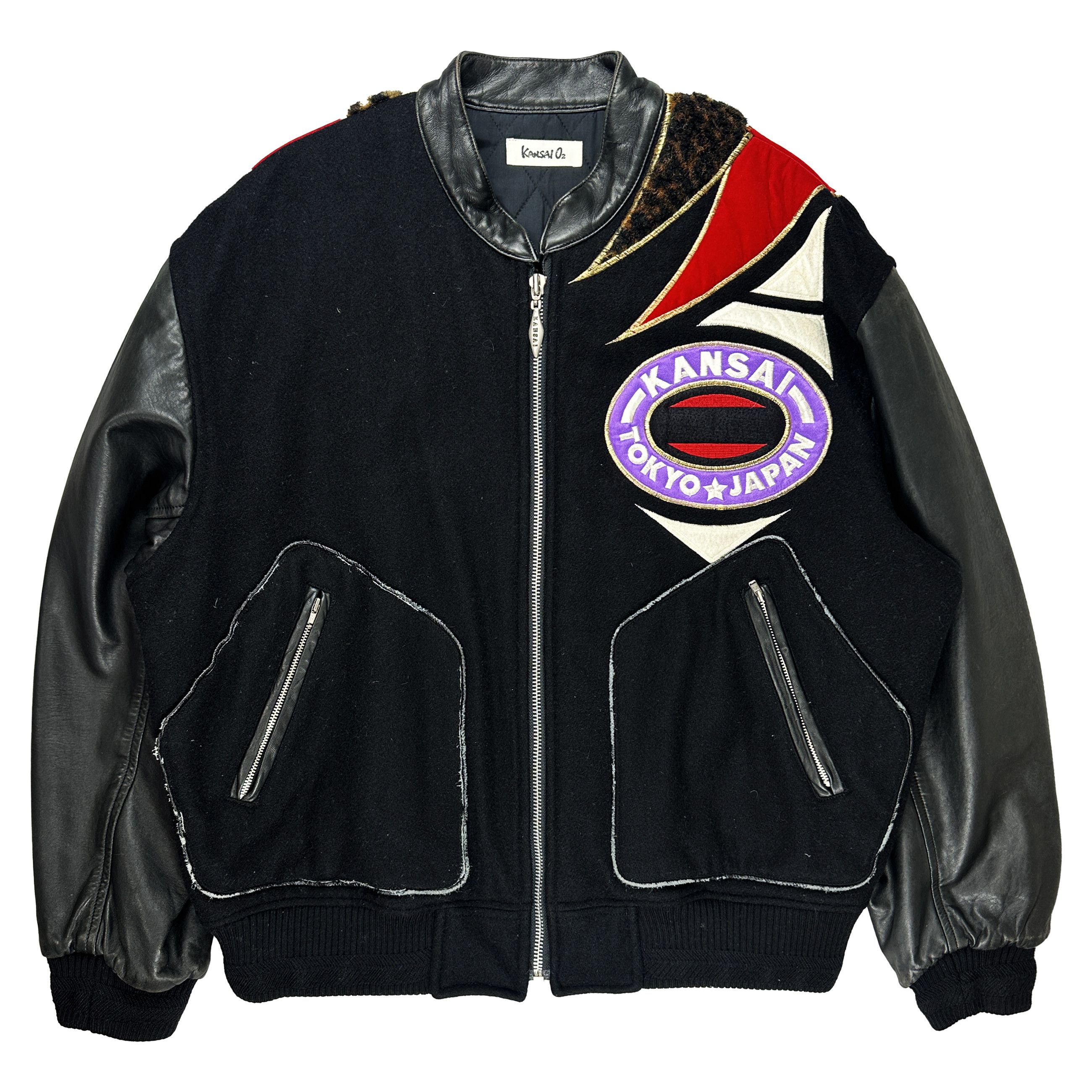 Kansai Yamamoto Collage Bomber Size US L / EU 52-54 / 3 - 2 Thumbnail