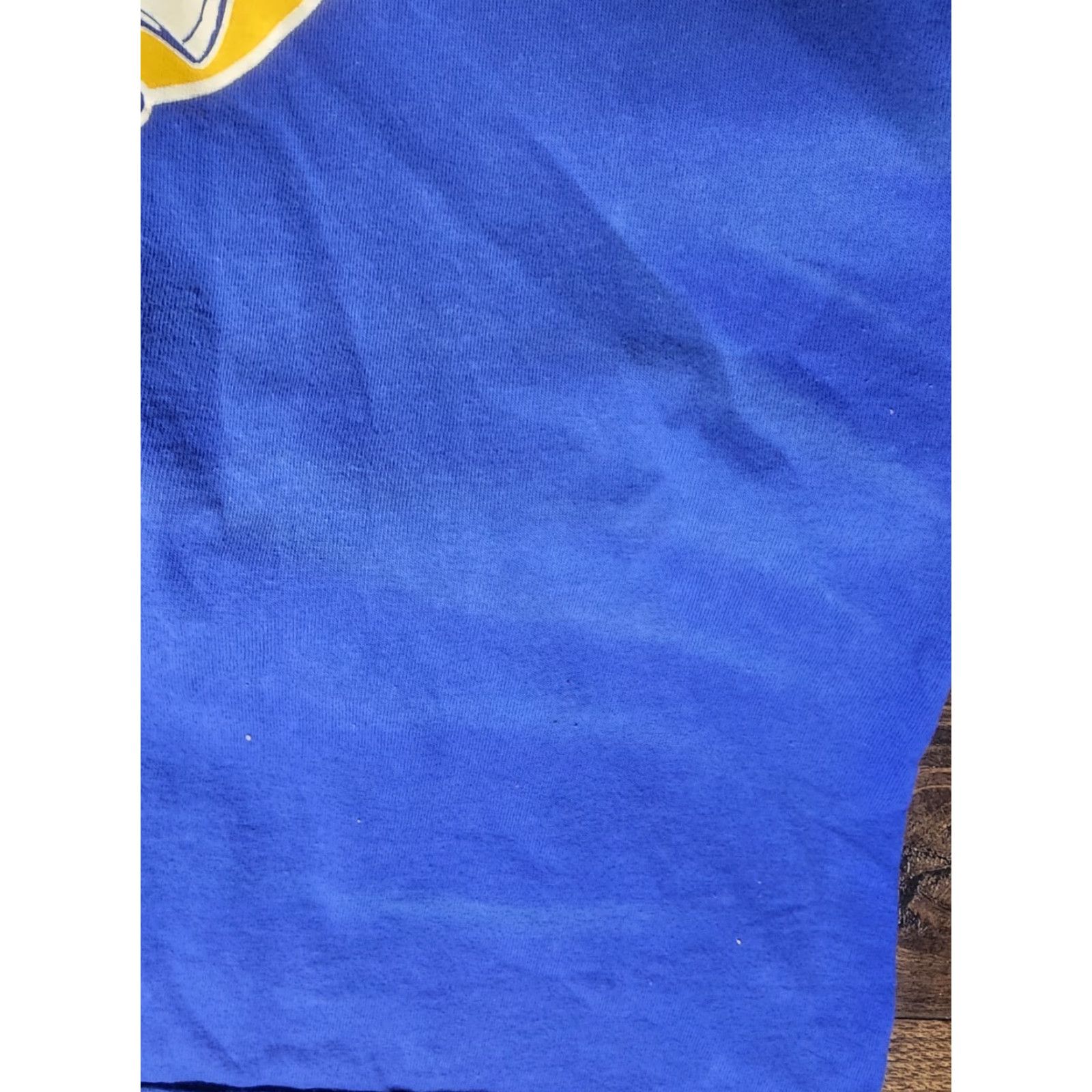 Jerzees VINTAGE 90s Jerzees Lumberjacks T Shirt Mens L Blue Graphic Tee Distressed 1990s Mens Size US L / EU 52-54 / 3 - 6 Thumbnail