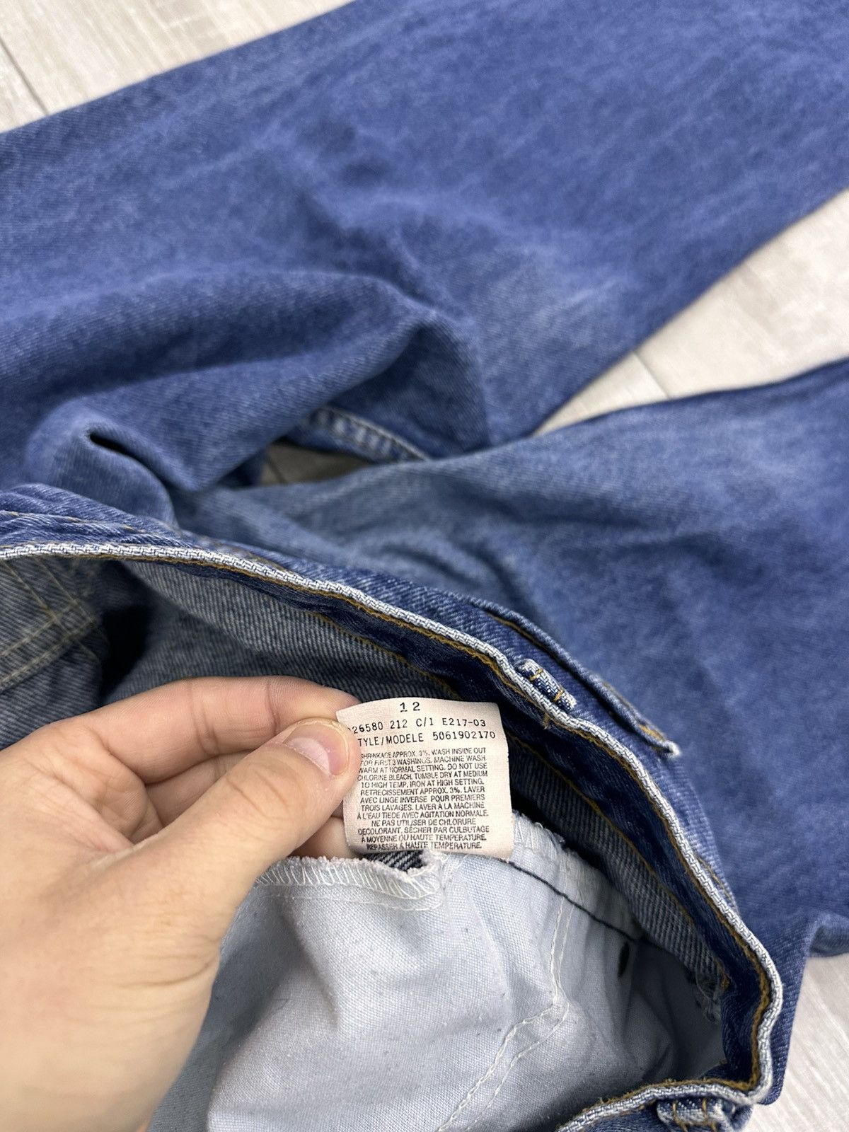 Levi's Levis Orange Tab 80s Made in Canada Jeans 40x34 Size US 40 / EU 56 - 7 Thumbnail