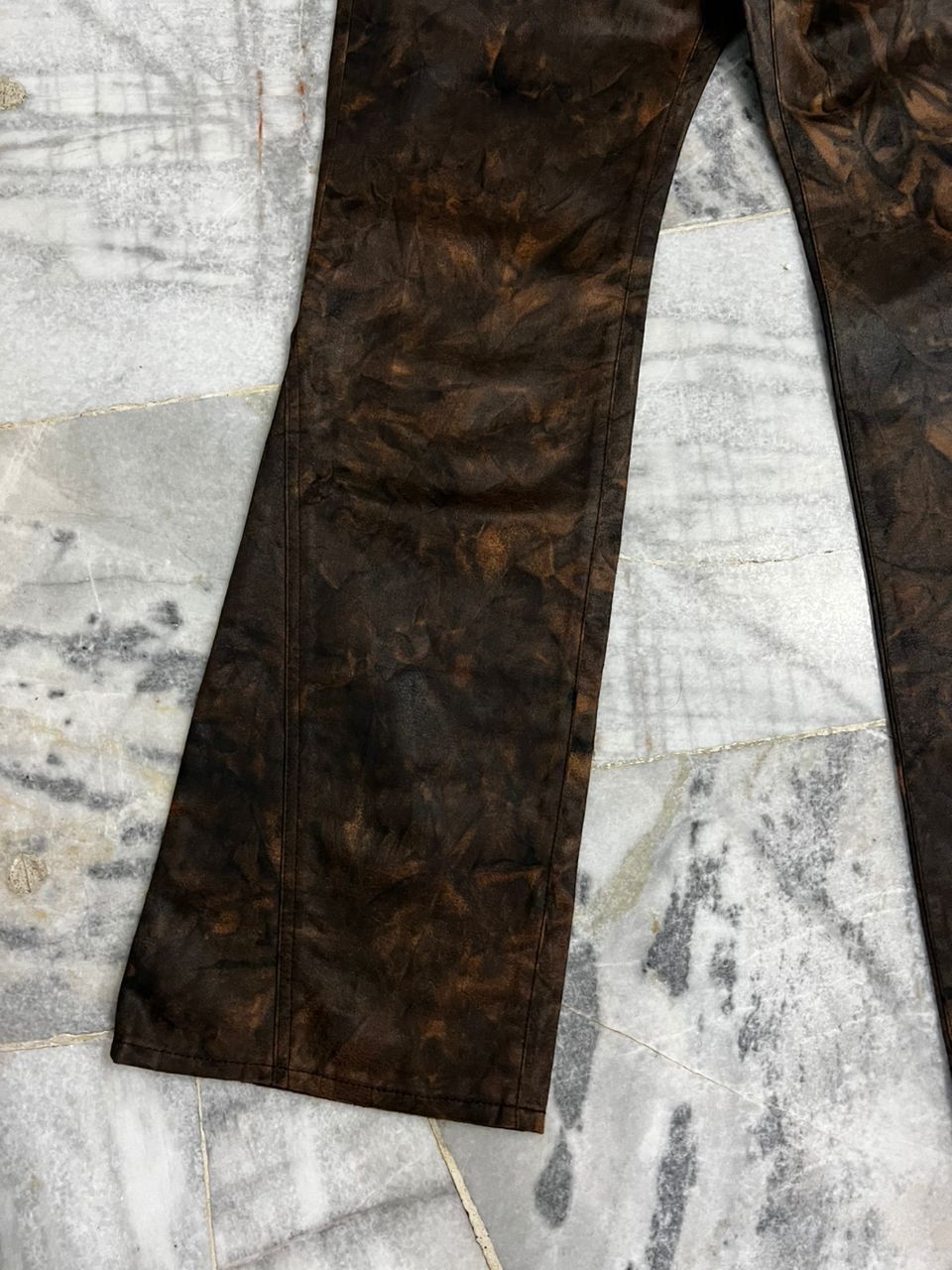 PPFM PPFM Tie Dye Crazy Colour Flare Pants Size US 30 / EU 46 - 12 Thumbnail