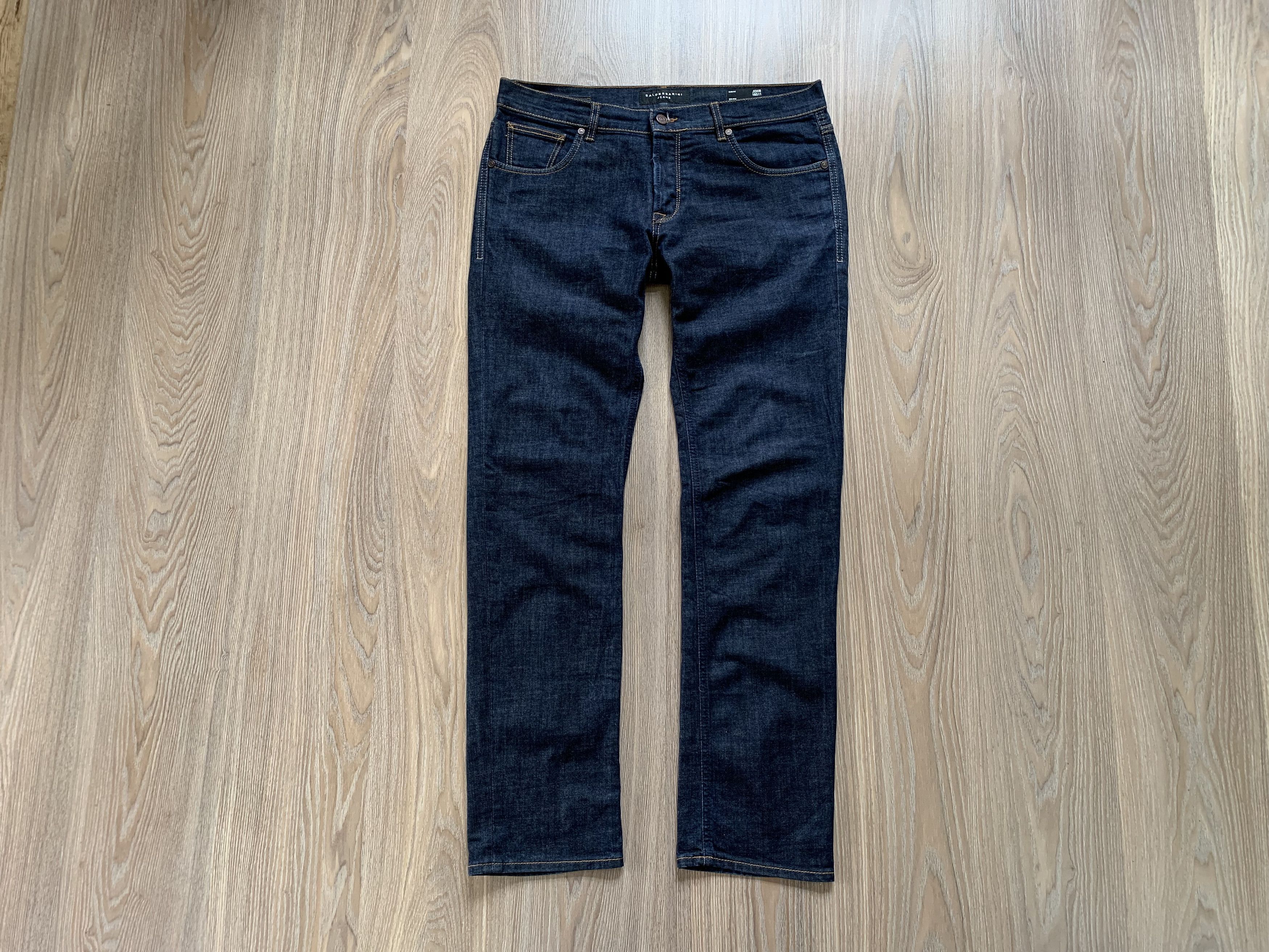 Baldessarini × Designer Baldessarini Jeans John Slim Fit Mid Rise Size US 36 / EU 52 - 1 Thumbnail