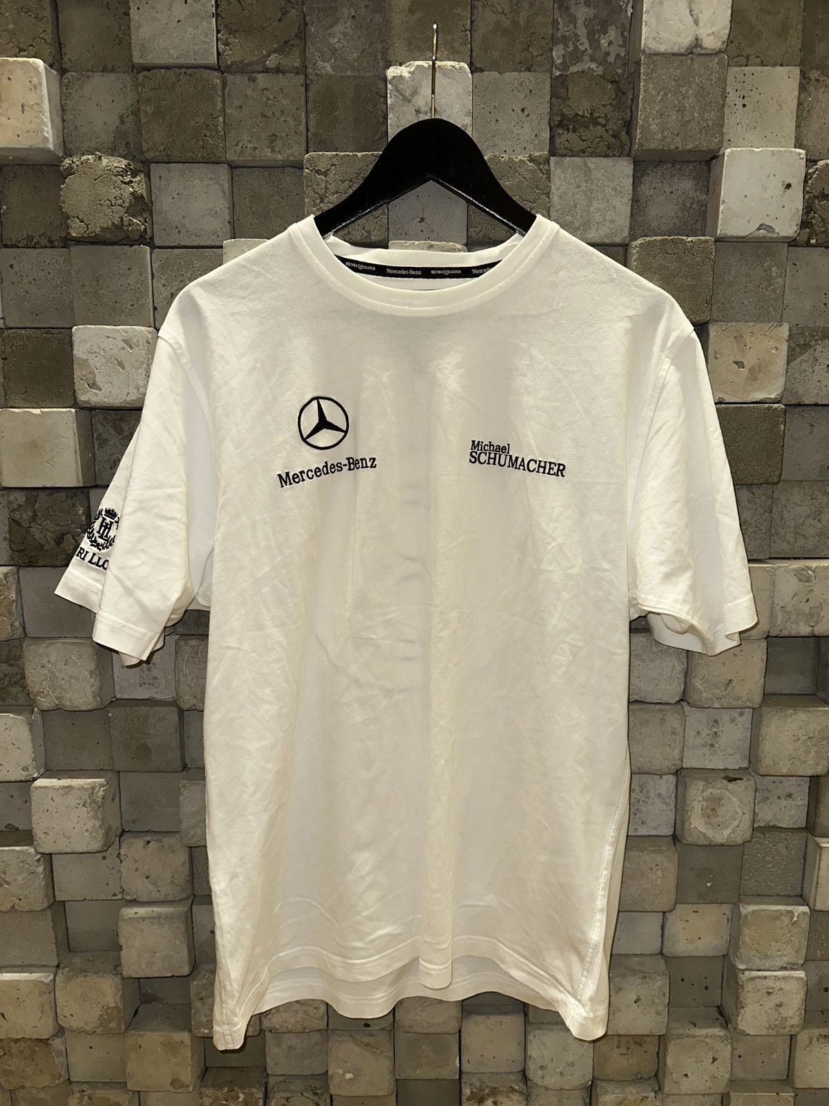 Formula 1 Vintage Mercedes Benz & Henri Lloyd Michael Schumacher tee Size US L / EU 52-54 / 3 - 2 Thumbnail