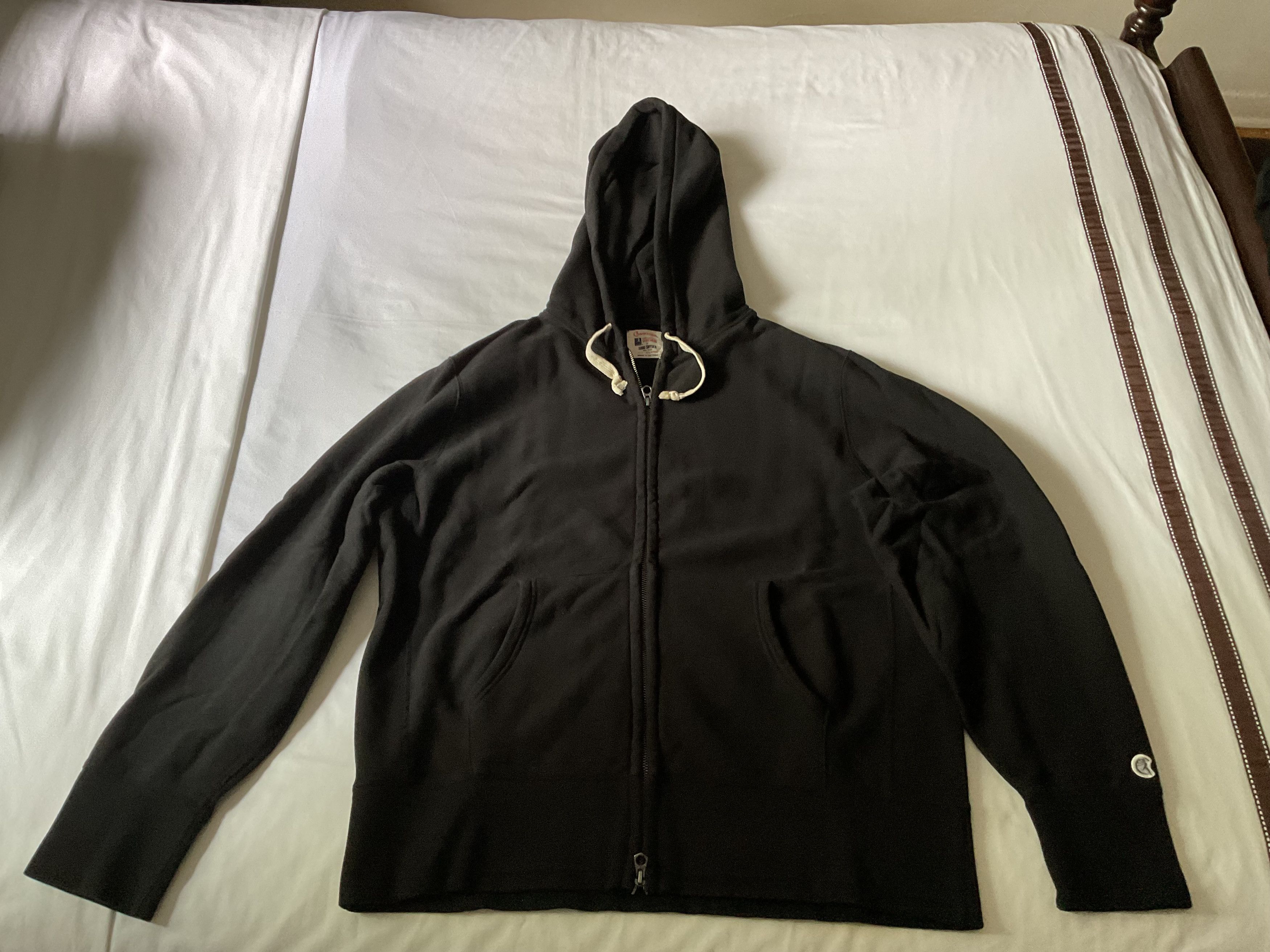 BAPE × BOUNTY HUNTER MAD Shark full zip hoodie White A