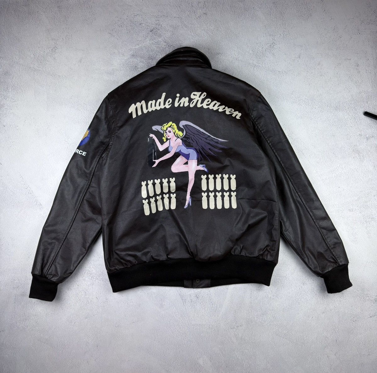 Vintage Chris Redfield Resident Evil Jacket A2 Flight Brown Bomber Size US XXL / EU 58 / 5 - 1 Thumbnail
