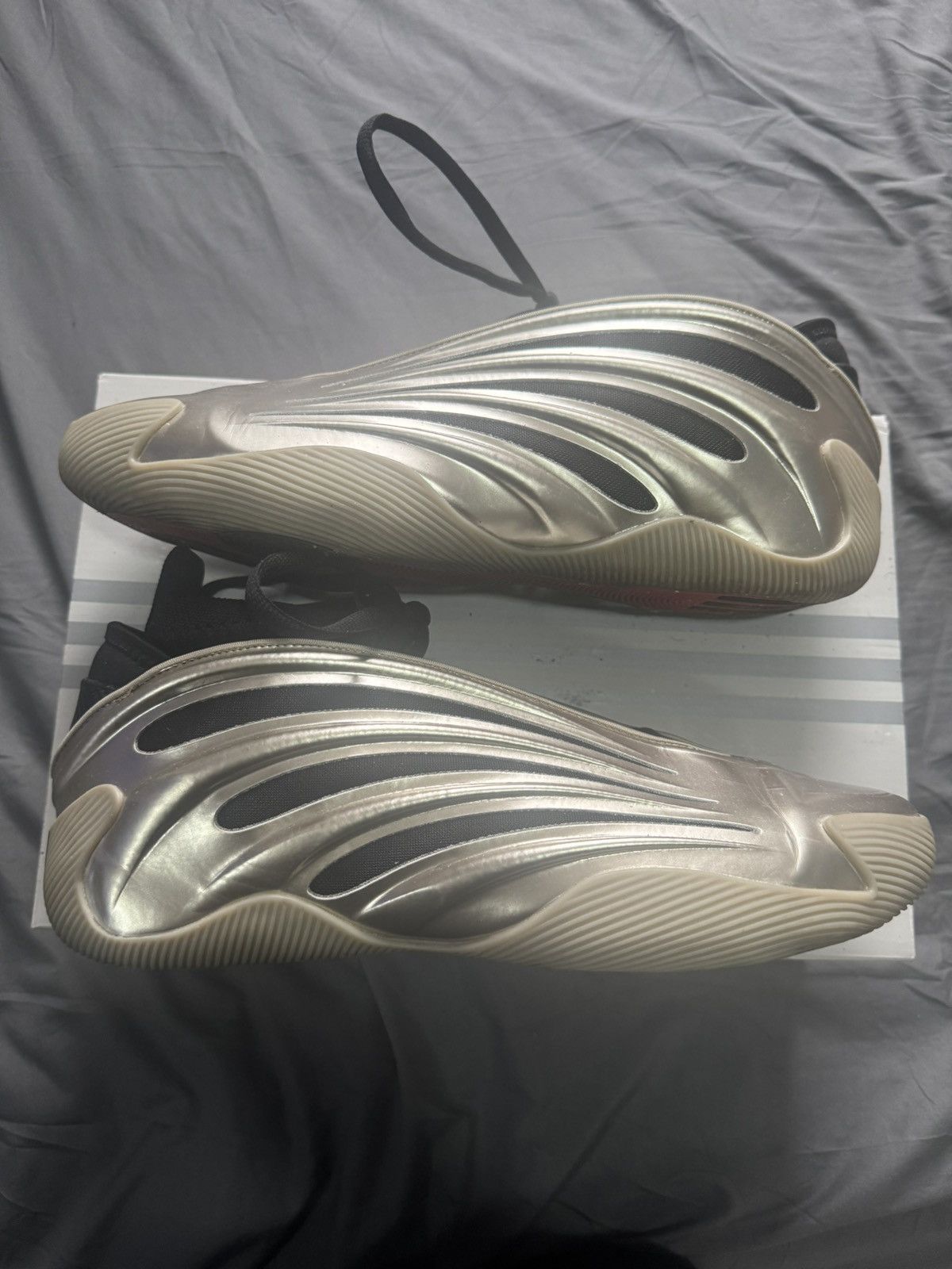 Adidas Adidas Harden Volume 9 Basketball Shoes Cyber Metallic Size US 11.5 / EU 44-45 - 1 Thumbnail