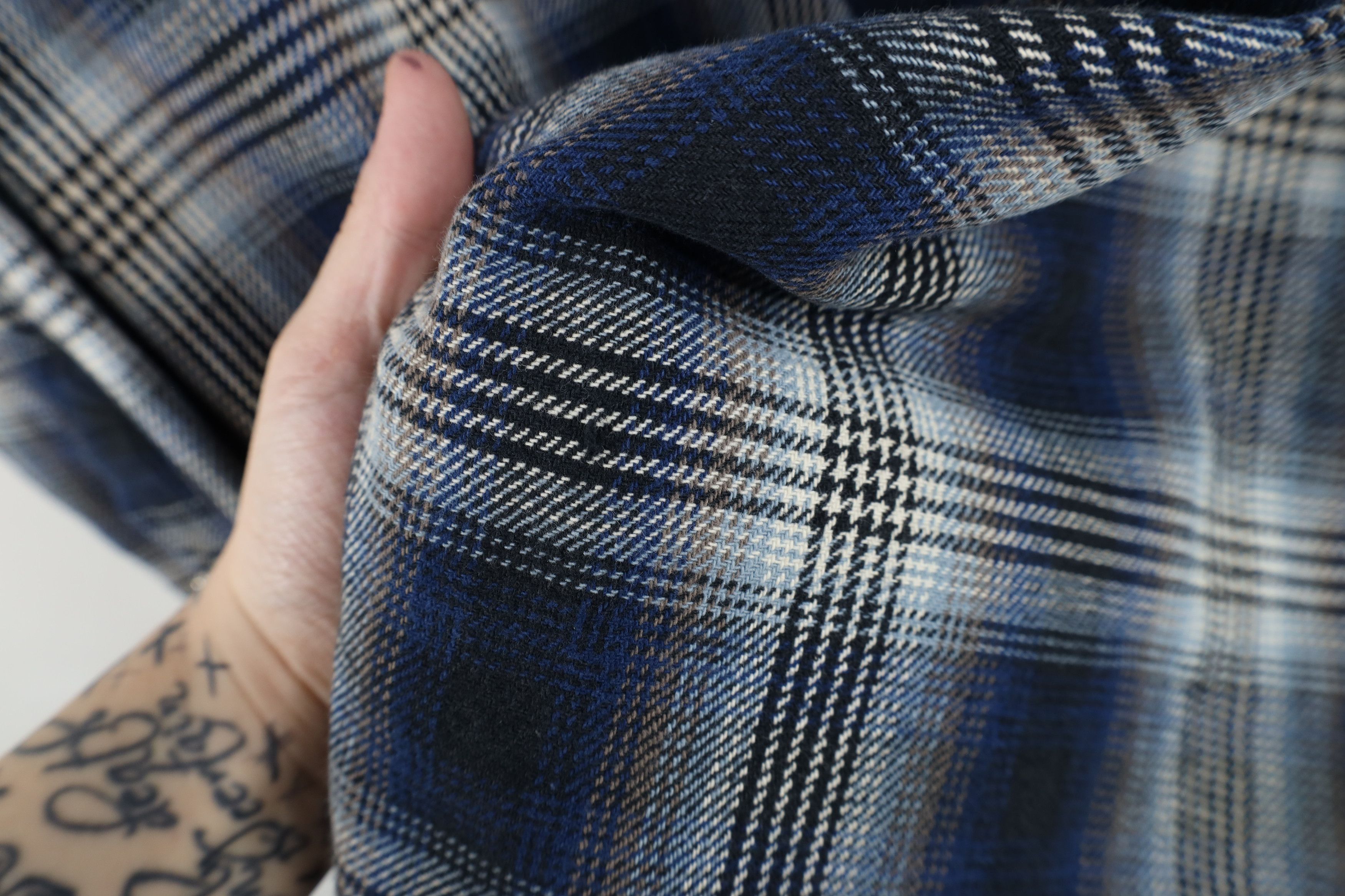 Vintage Vintage 90s Streetwear Flannel Western Snap Button Shirt Size US XXL / EU 58 / 5 - 6 Thumbnail