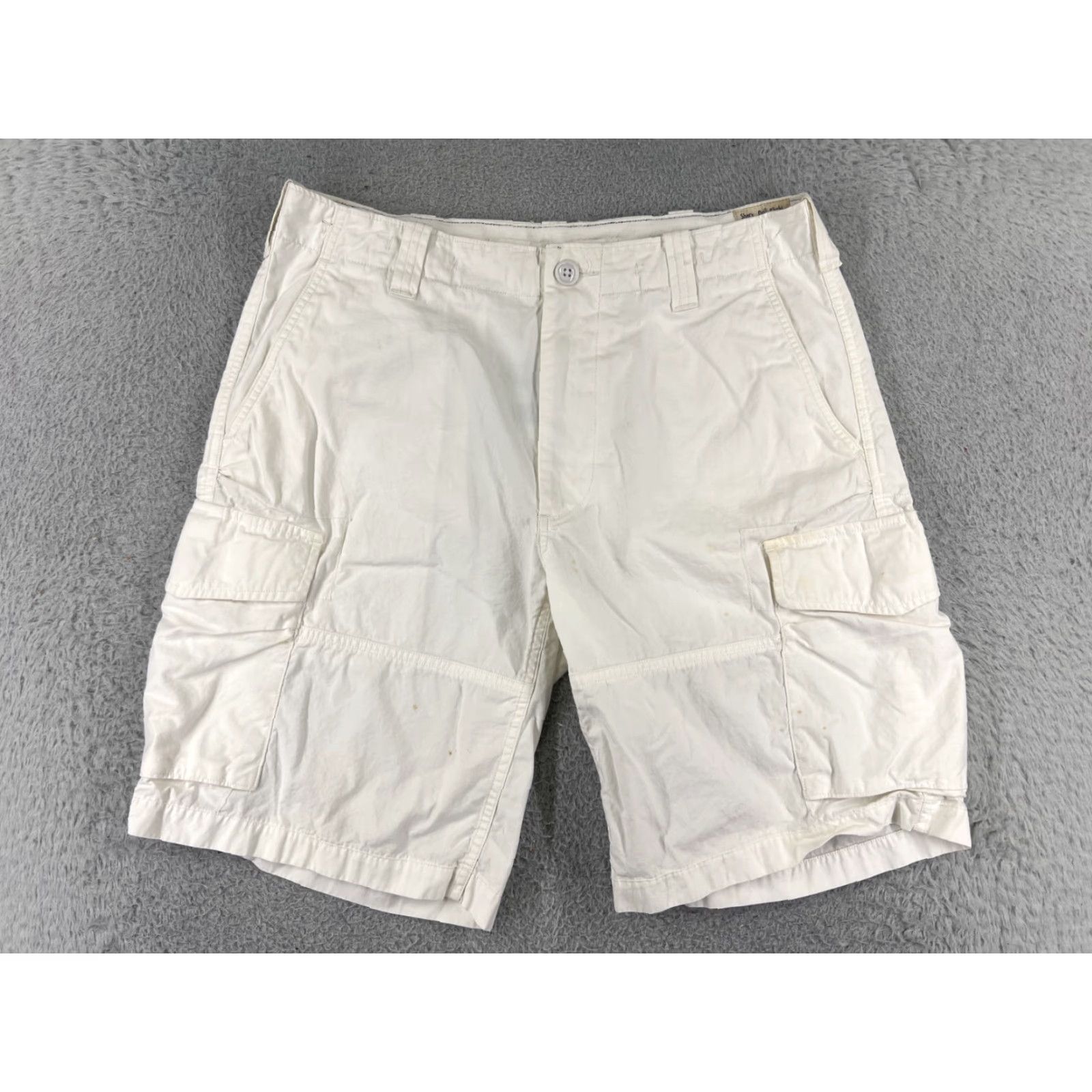 Polo Ralph Lauren Polo Ralph Lauren Shorts Men Polo Ralph Lauren Shorts White 32 Canvas Drill 100% Cotton Size US XS / EU 42 / 0 - 2 Thumbnail
