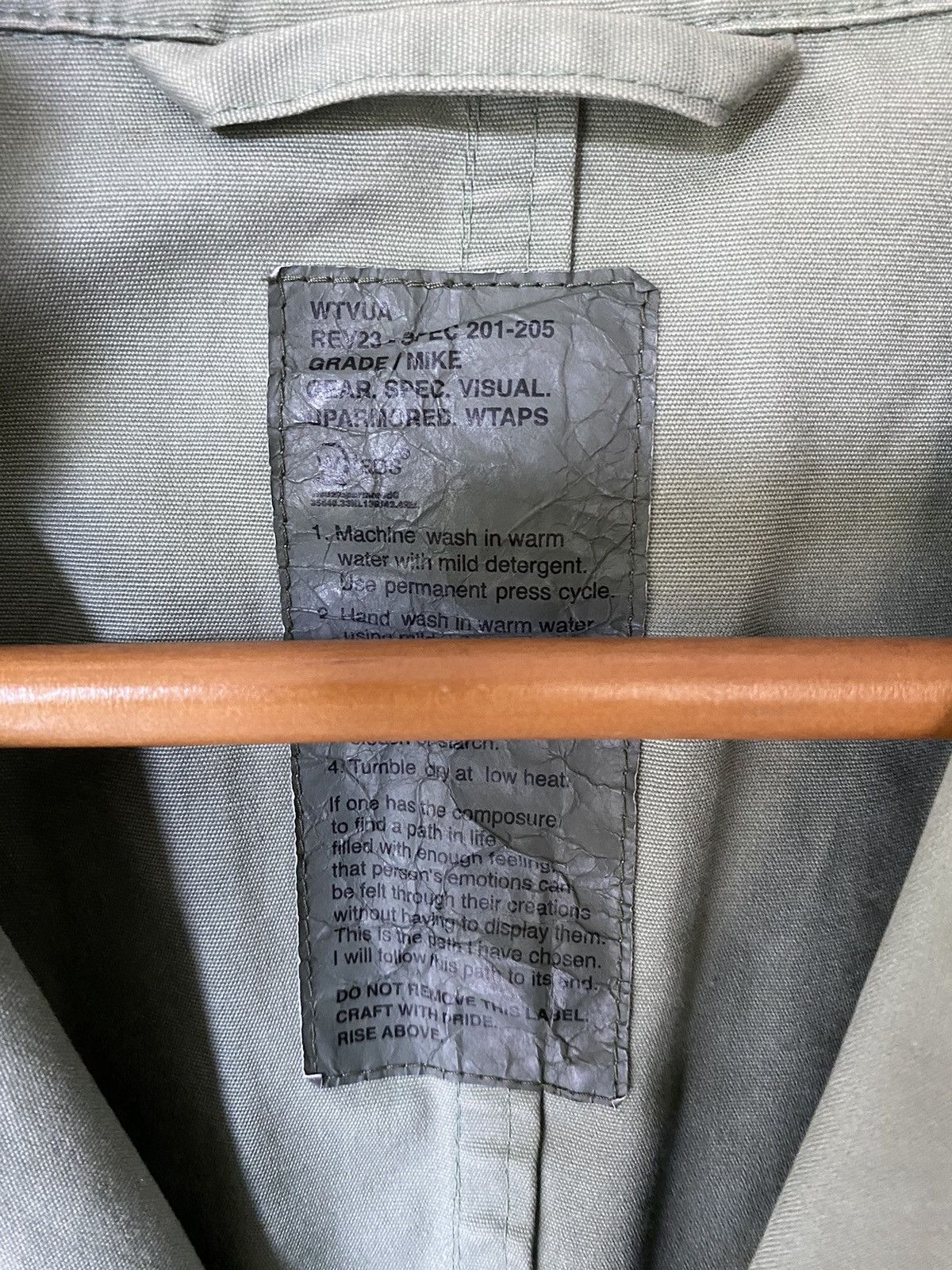Wtaps 2000s Wtaps cross bone “to late to die” parka Size US M / EU 48-50 / 2 - 14 Thumbnail