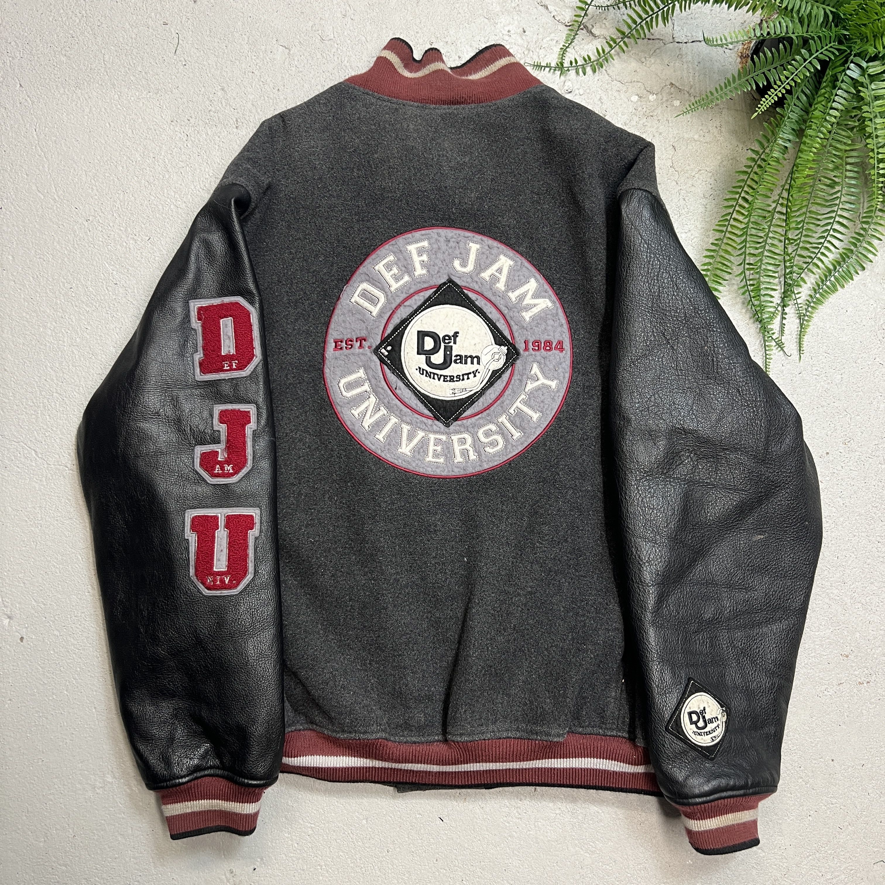 Vintage Def Jam University Varsity Jacket Promo Size XXL Size US XXL / EU 58 / 5 - 2 Thumbnail