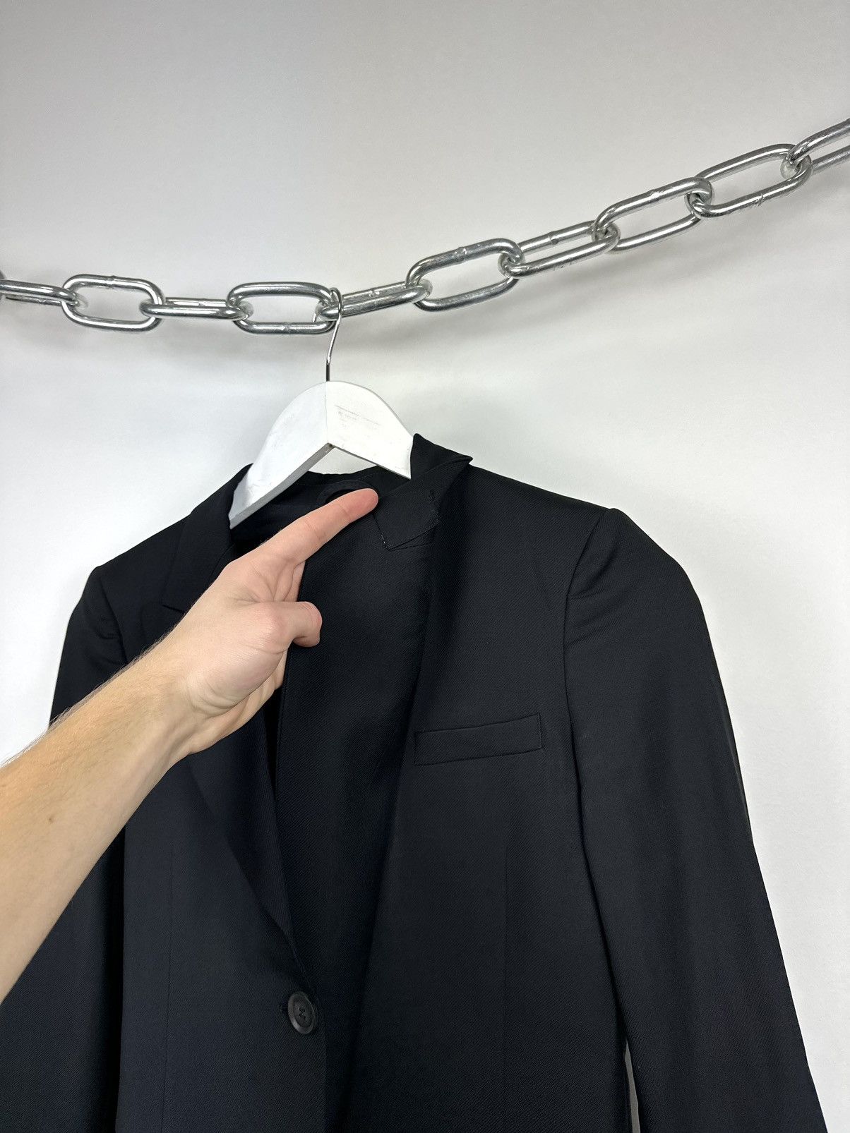 Gucci Vintage Gucci Luxury Designer Formal Wool Blazer Jacket Size S / US 4 / IT 40 - 7 Thumbnail