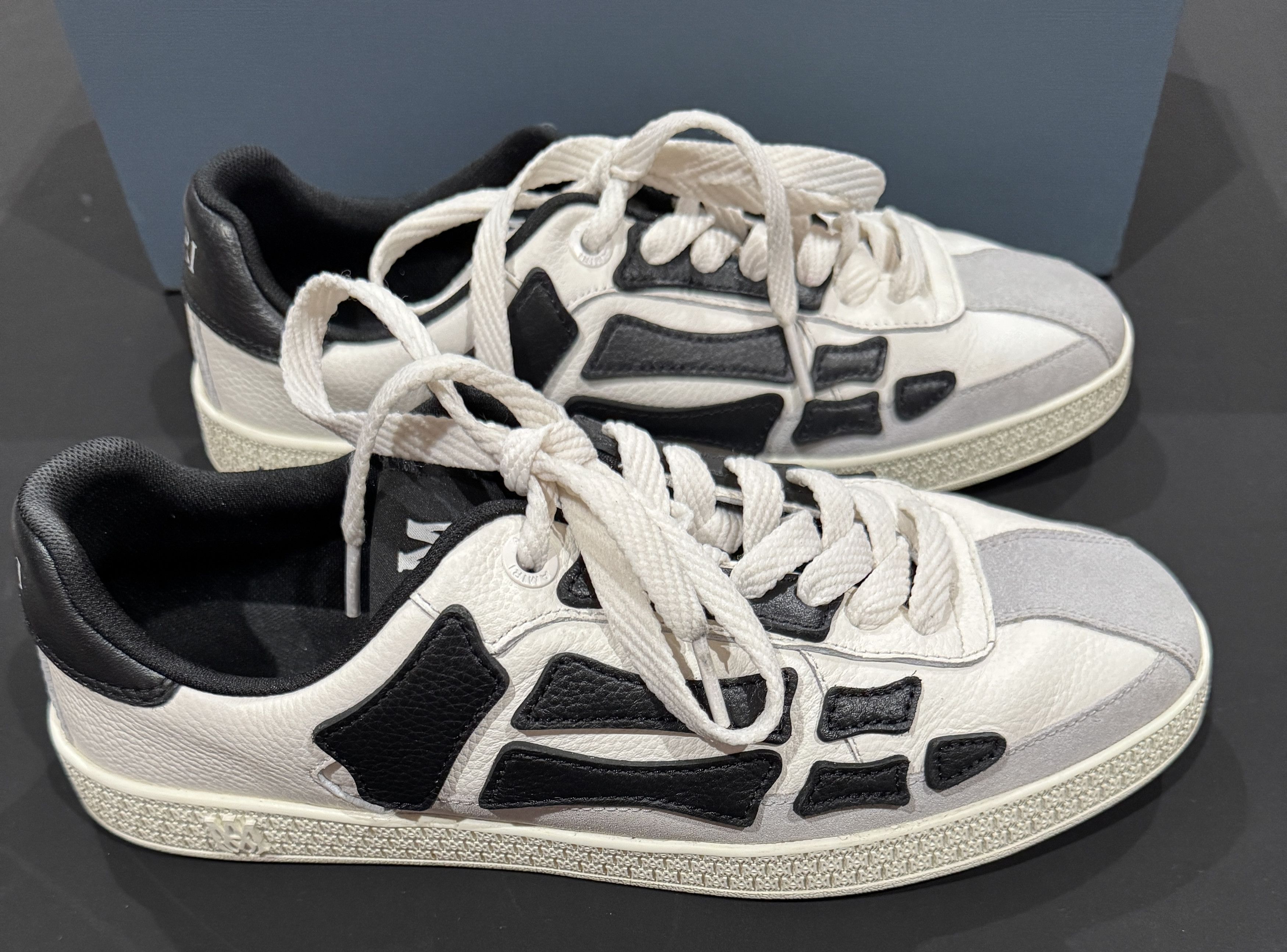 Amiri AMIRI PACIFIC BONES SNEAKERS SIZE 42 Size US 9 / EU 42 - 4 Thumbnail