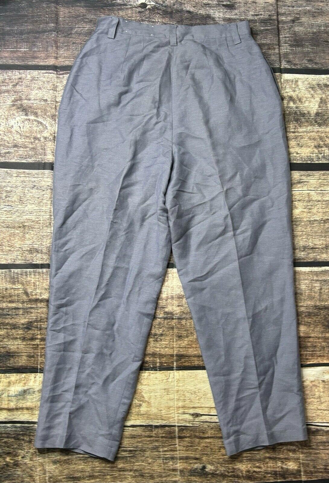 Lands' End VTG Land's End Dress Pants Women's Size 14 Petite Linen Size 36" / US 14 / IT 50 - 3 Thumbnail