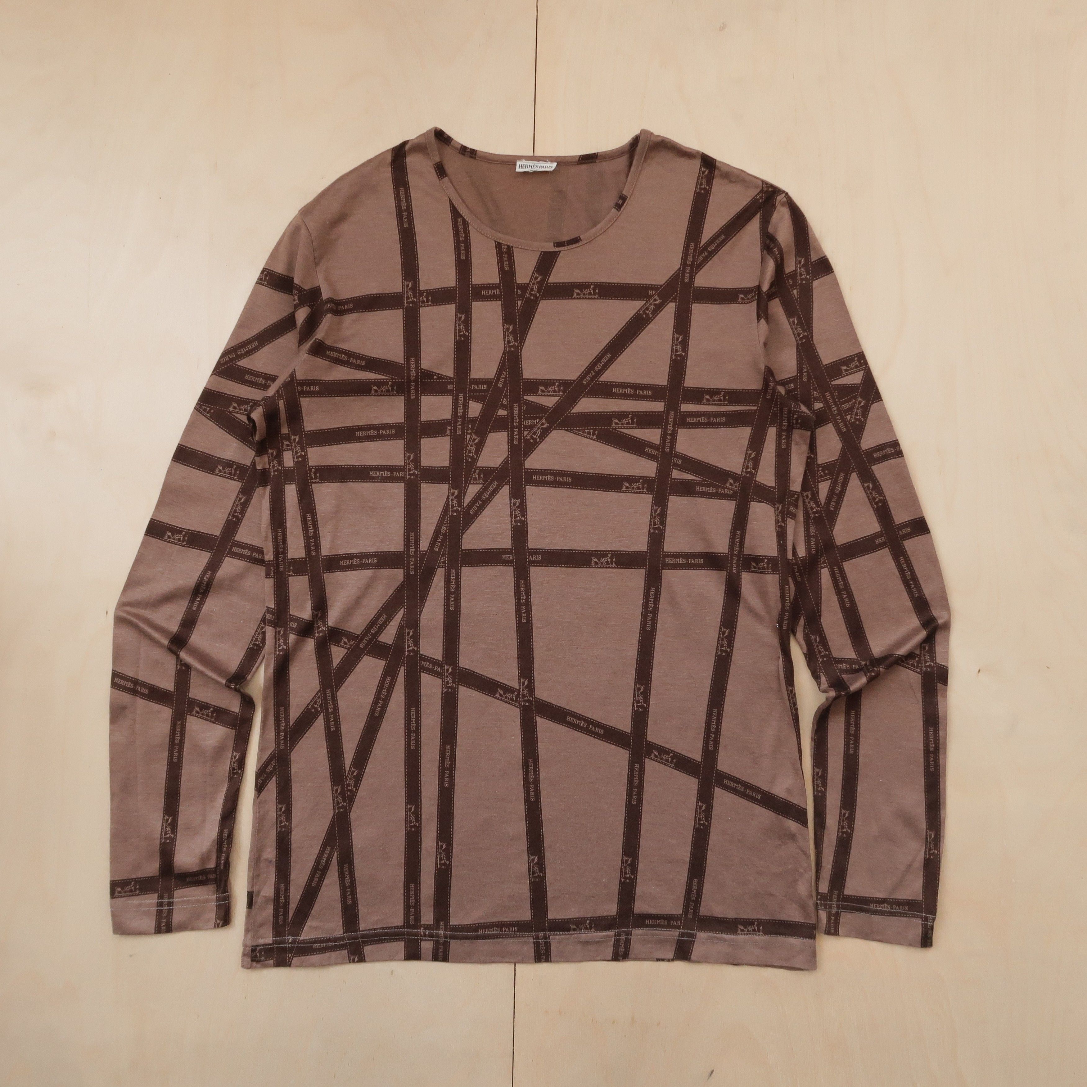 トップス Hermes by margiela long sleeve tee Maison Margiela LONG SLEEVED SHIRT | Grailed