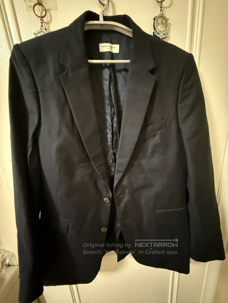 Dries Van Noten Dries Van Noten Wool-Cashmere Blend Suit Coat Size US M / EU 48-50 / 2 - 1 Thumbnail