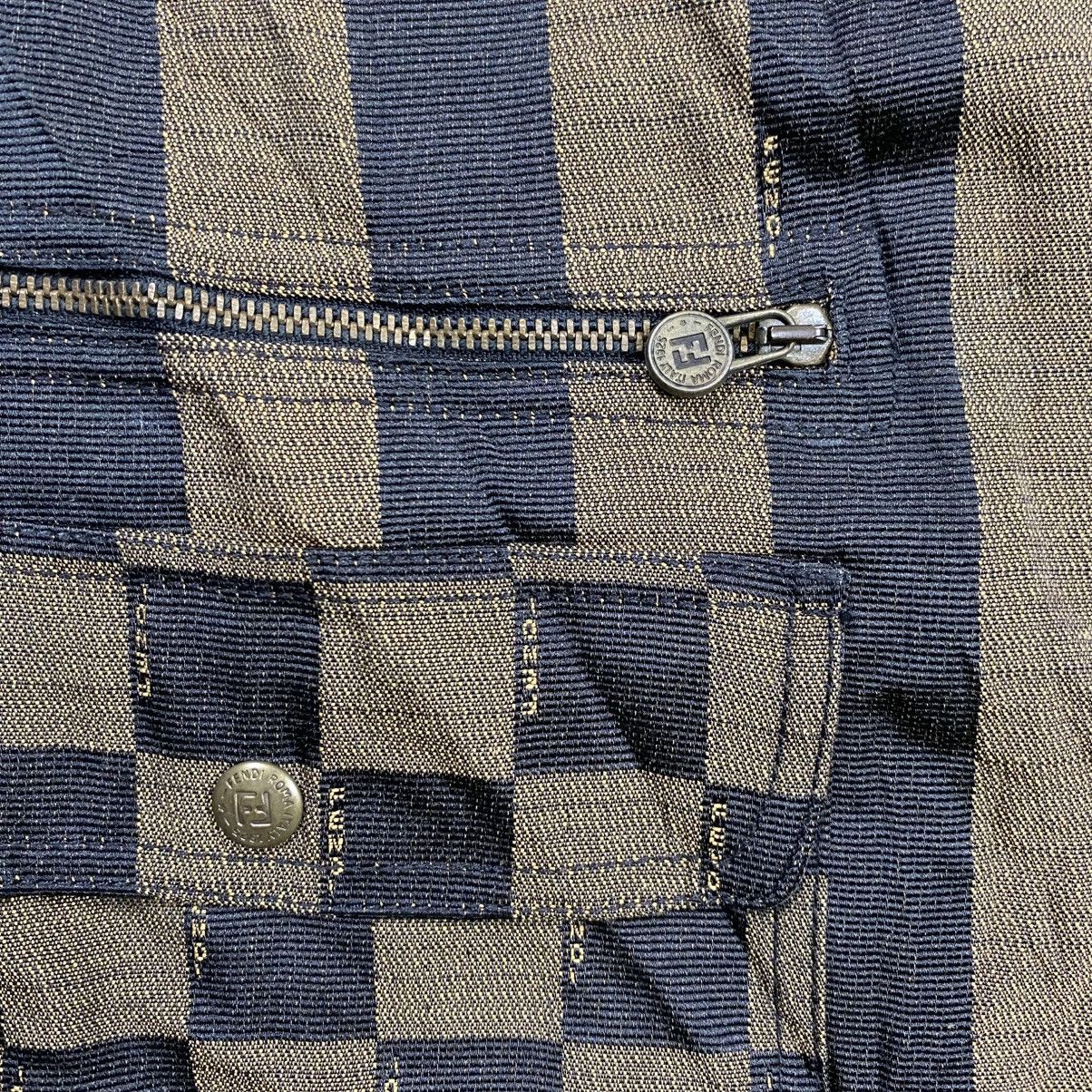 Fendi Vintage Fendi jeans vest Size US L / EU 52-54 / 3 - 6 Thumbnail