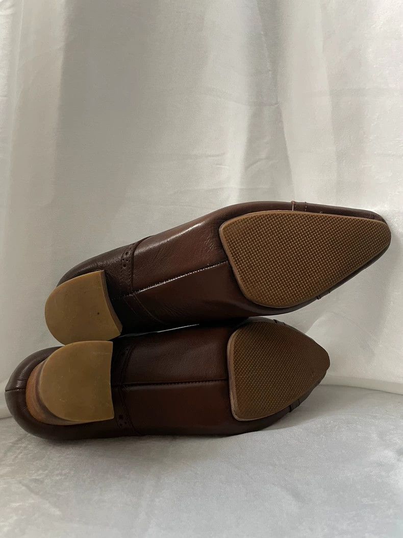 Junya Watanabe Junya Watanabe Medieval Women's Brown High Heeled Oxford Sh Size US 4.5 / IT 34.5 - 7 Thumbnail