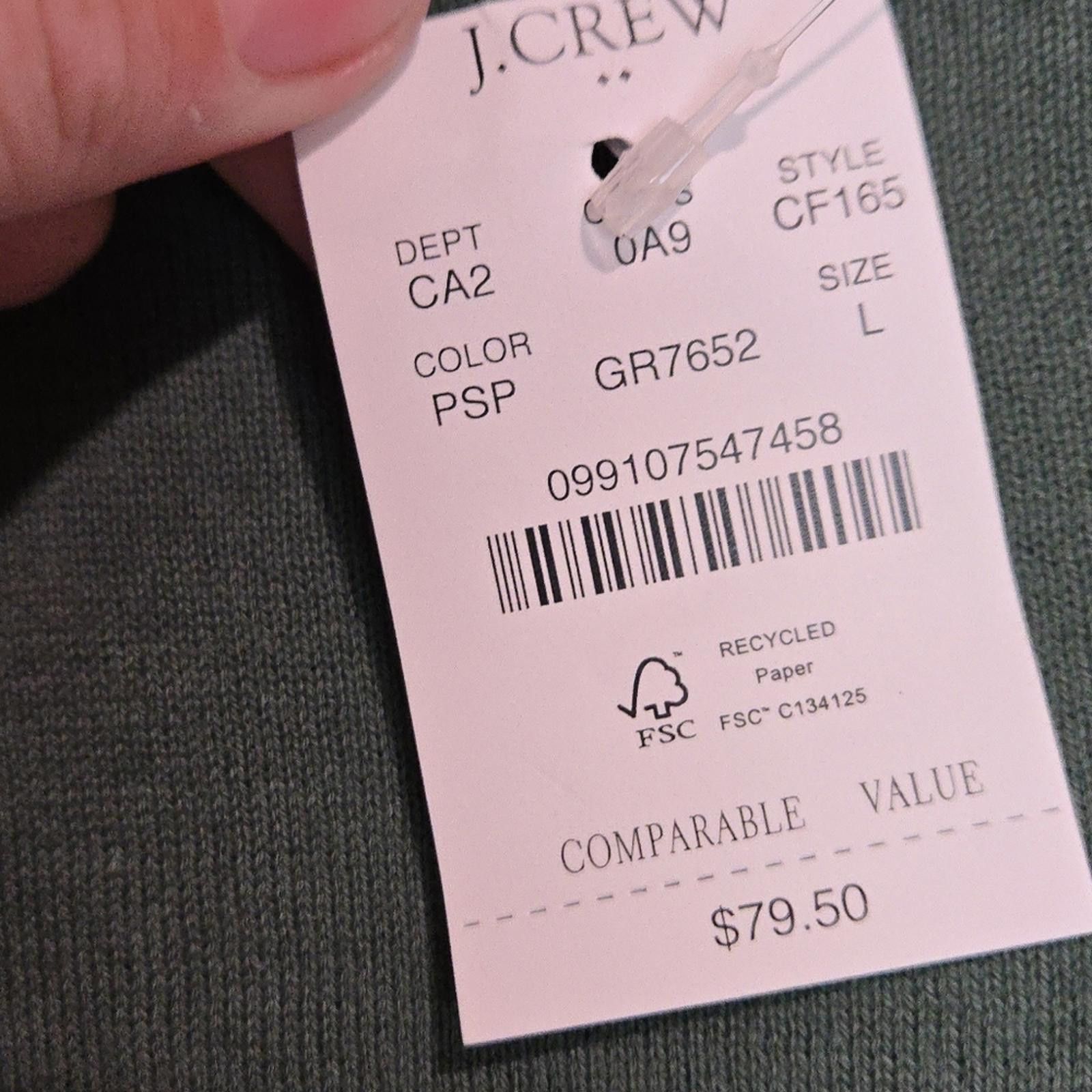J.Crew J Crew Cotton Teddie sweater Size L / US 10 / IT 46 - 3 Thumbnail