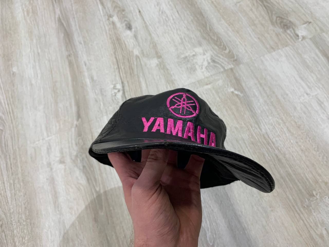 Yamaha Mens vintage leather cap Yamaha Size ONE SIZE - 6 Thumbnail