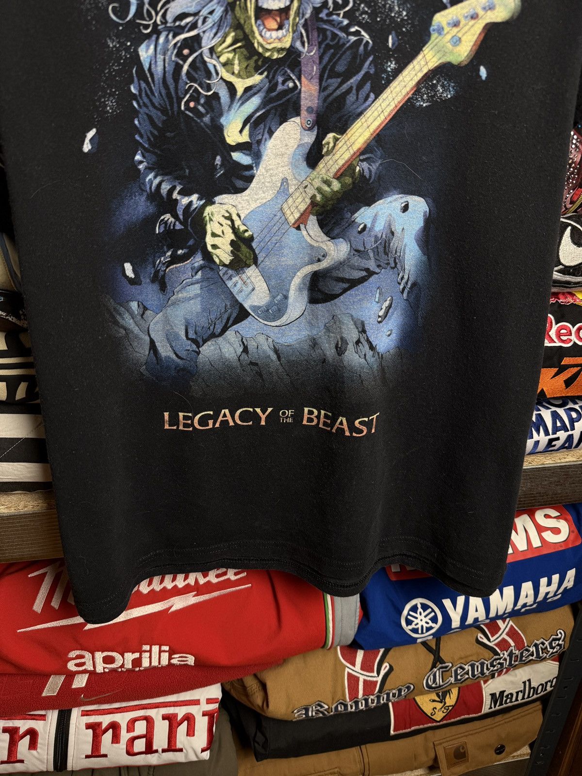Band Tees Vintage Y2K Iron Maiden Tee Band Rock Streetwear Size US L / EU 52-54 / 3 - 3 Thumbnail