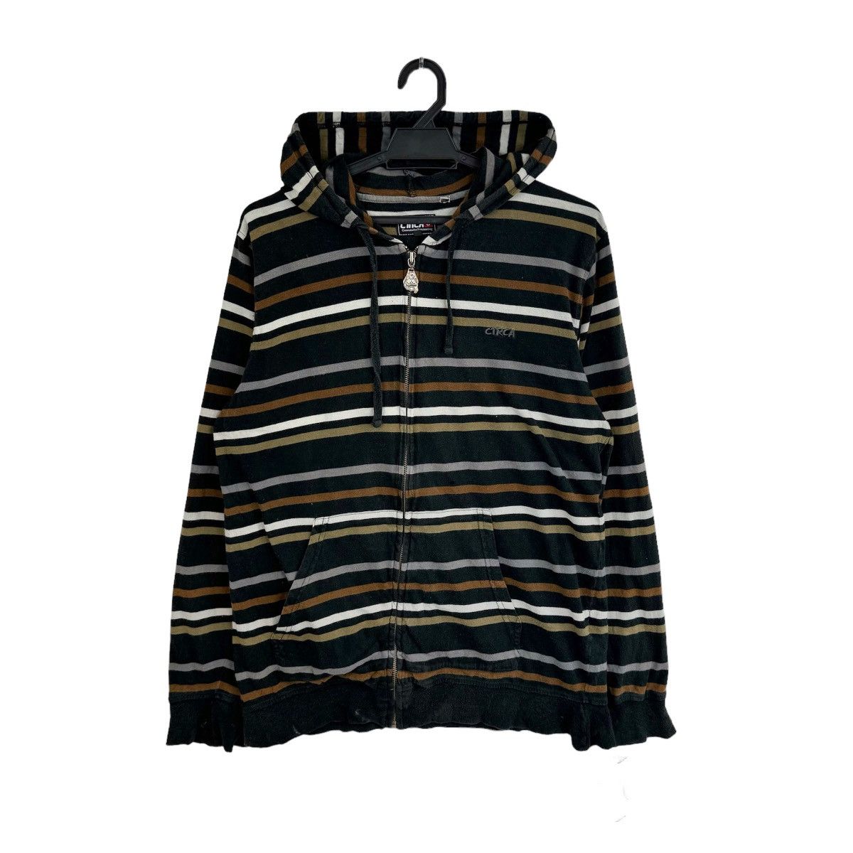 Circa Skateboarding Stripe Hoodie Sweater