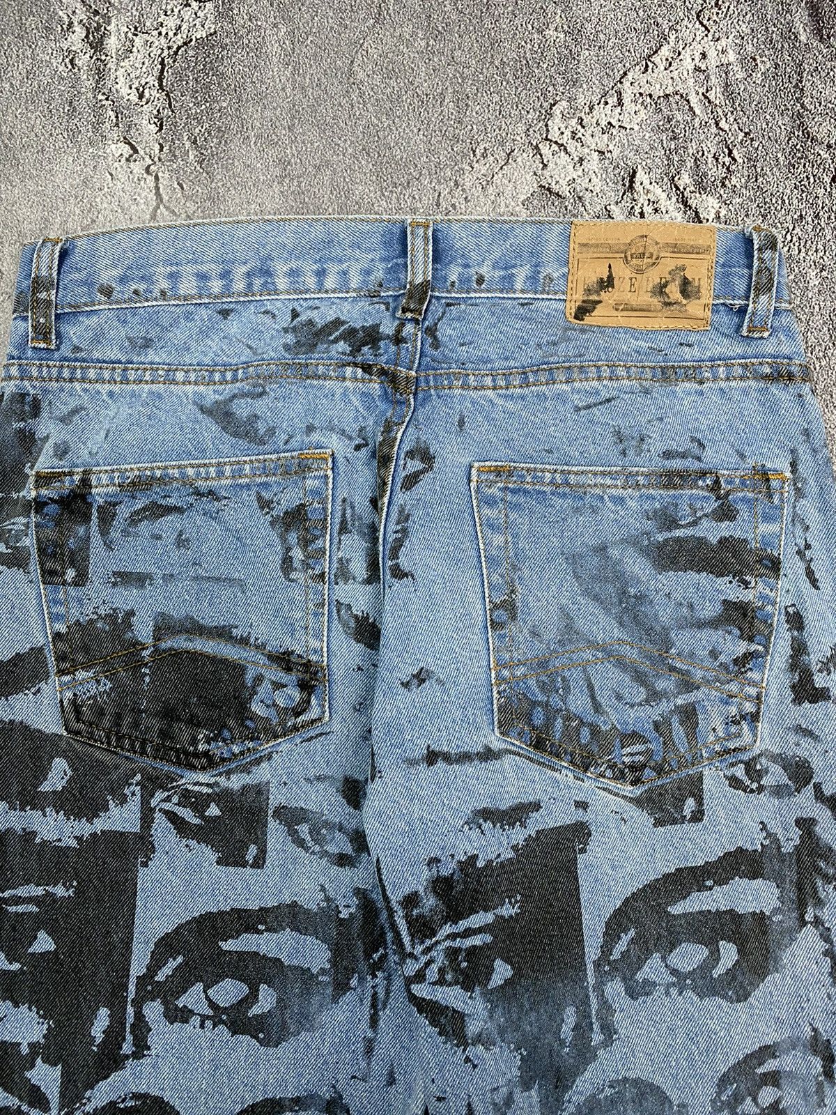 Other Avant-Garde print denim pants cool eyes Size US 30 / EU 46 - 20 Thumbnail