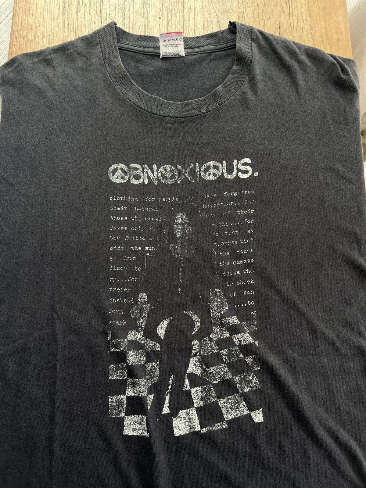 Vintage Vintage OBNOXIOUS RetroCool Groovy GlamourGear 90’s T-shirt Size US XL / EU 56 / 4 - 4 Thumbnail