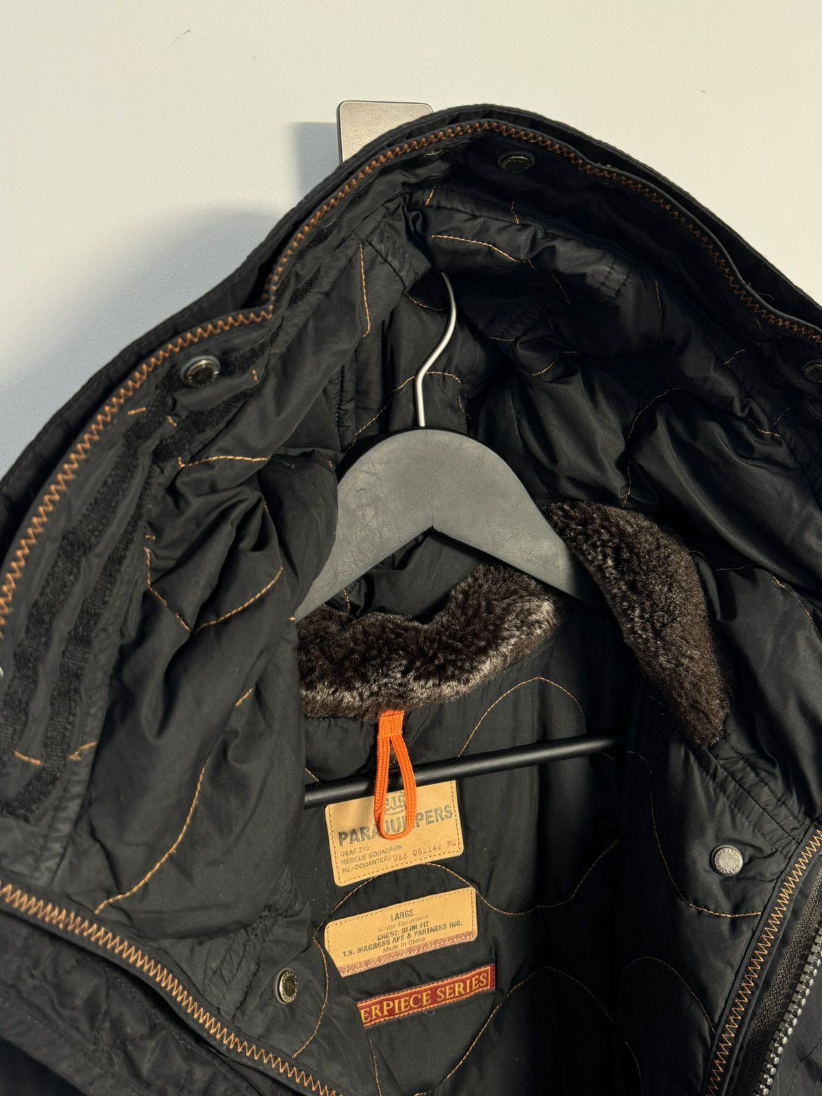 Parajumpers Mens Parajumpers Right Hand Short Jacket Black Size US L / EU 52-54 / 3 - 24 Thumbnail