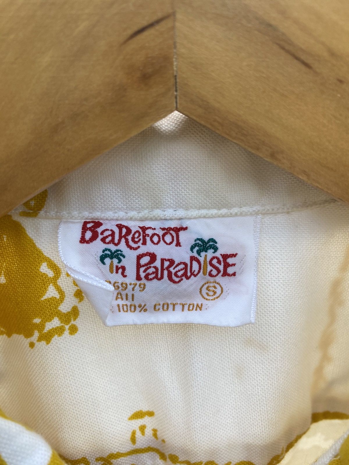 Vintage Vintage 70’s Barefoot in paradise hawaiian shirts Size US S / EU 44-46 / 1 - 9 Thumbnail