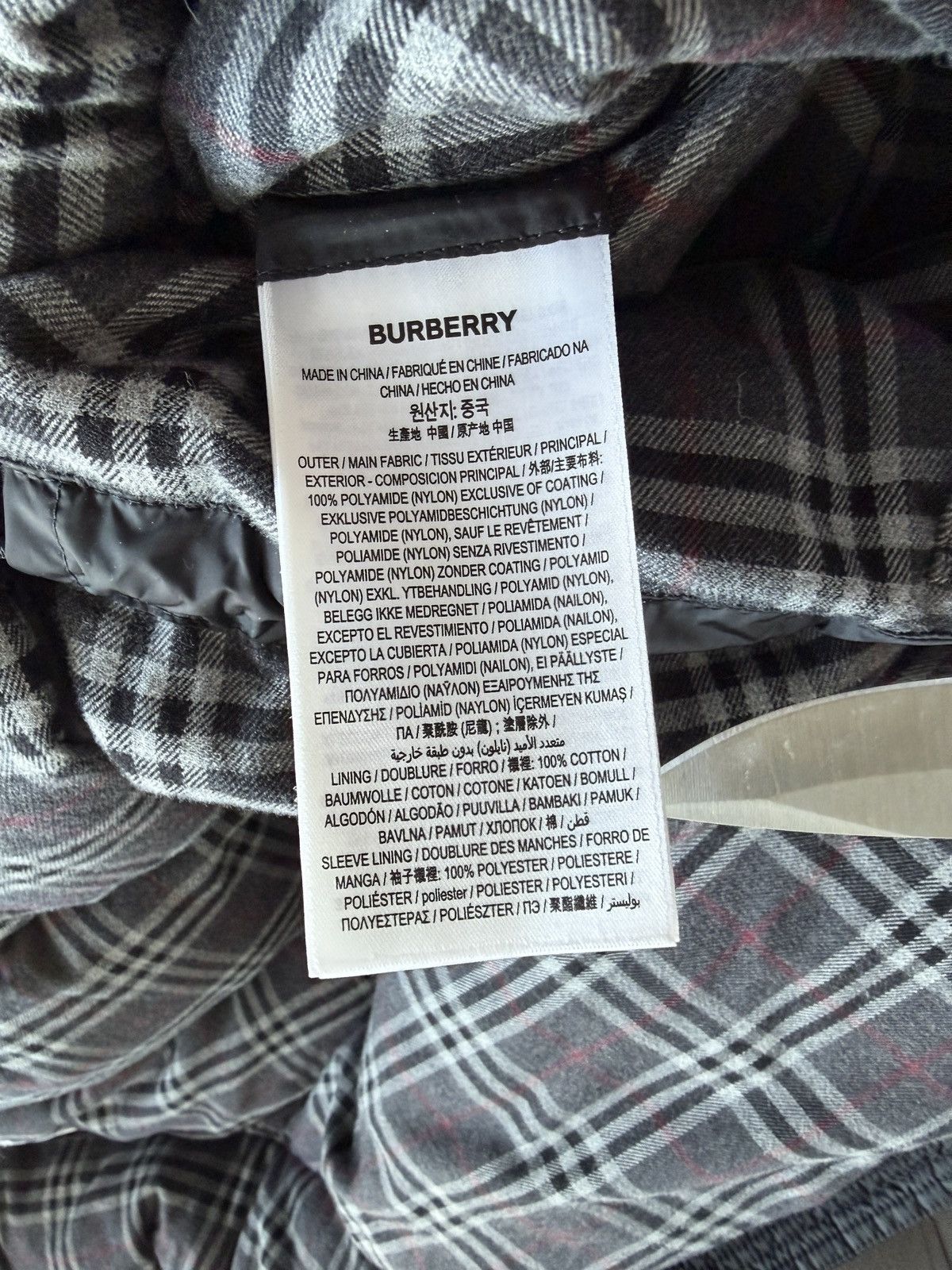 Burberry Burberry LINDFORD BLACK Puffer Jacket, Large, 8043845 Size US L / EU 52-54 / 3 - 5 Thumbnail
