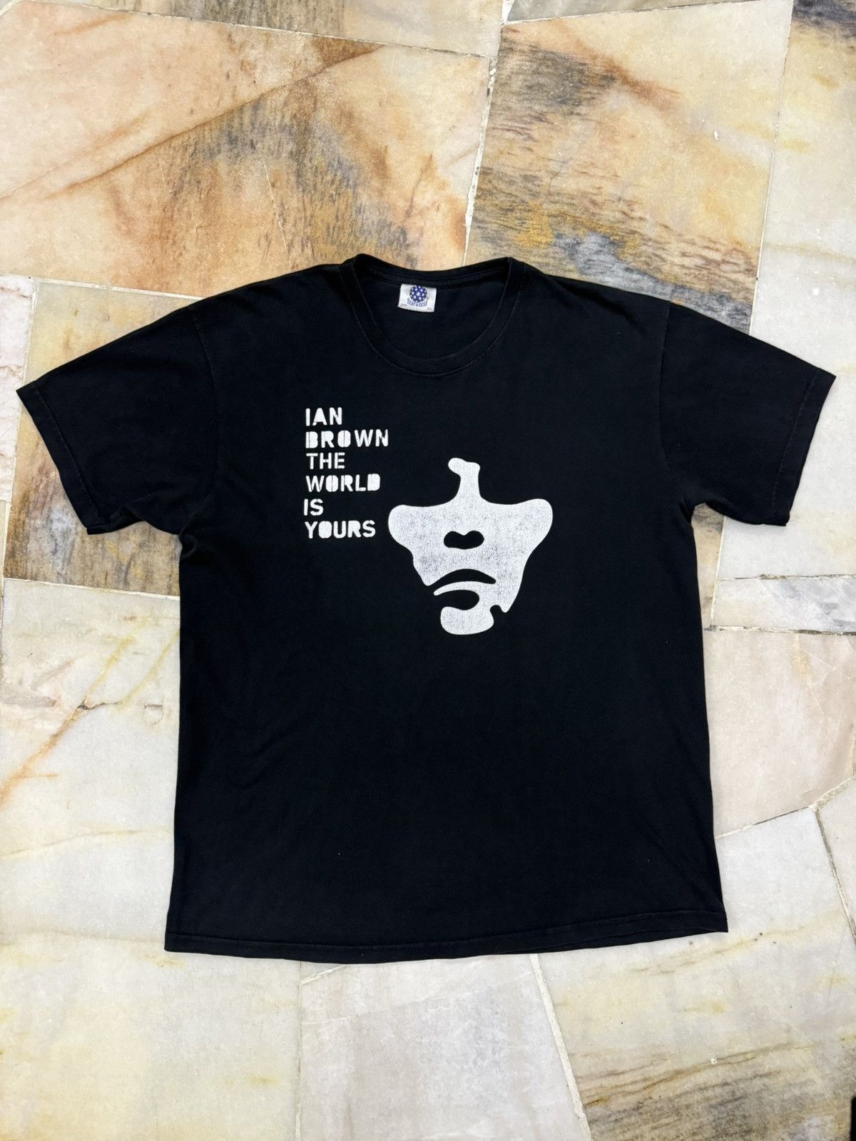 Band Tees × Vintage Band Ian Brown Rare Tour Backhit Size US XL / EU 56 / 4 - 1 Thumbnail