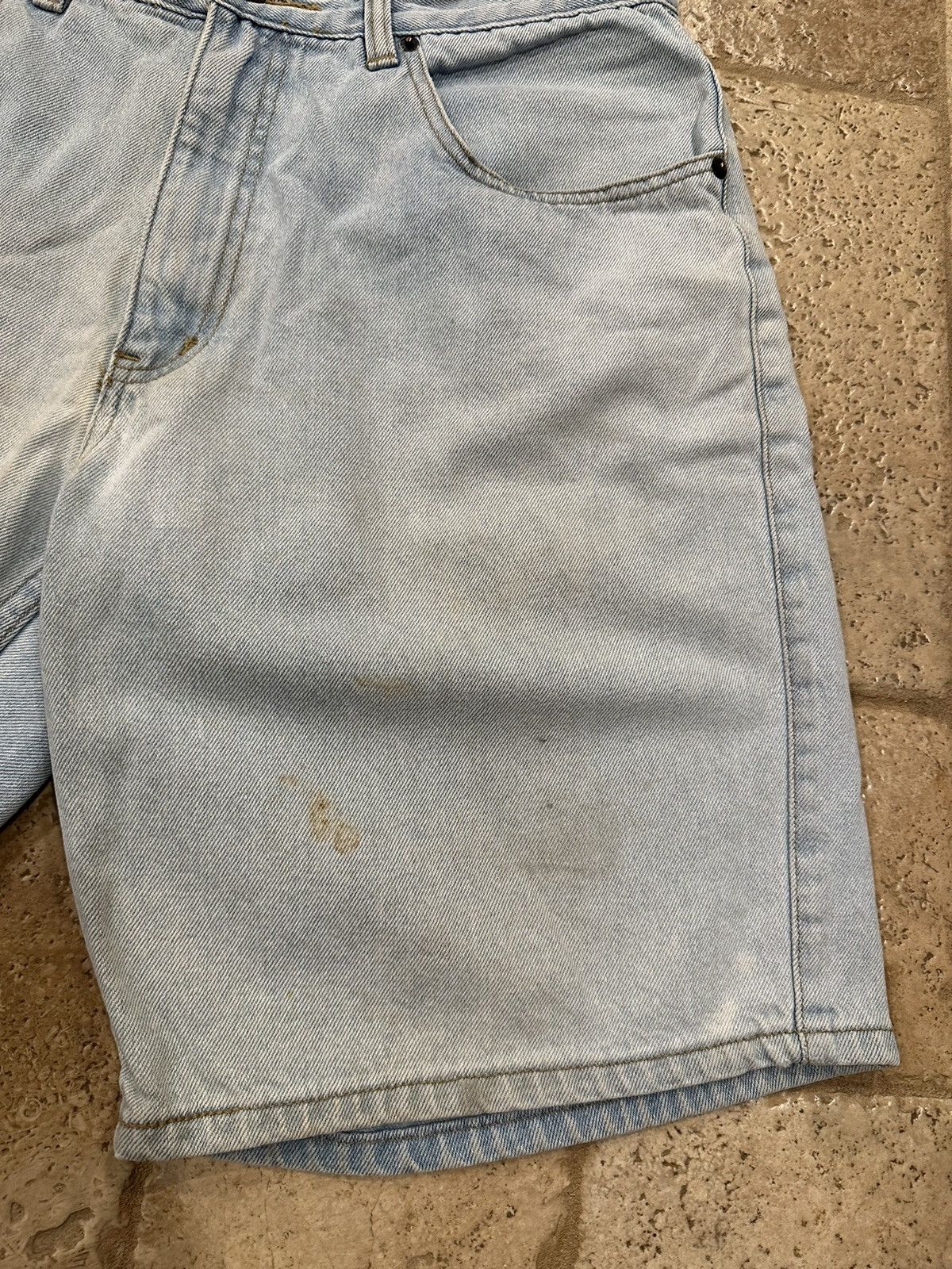 Bugle Boy × Vintage Vintage Bugle Boy Painter Denim Jean Shorts Jorts Size US 36 / EU 52 - 2 Thumbnail