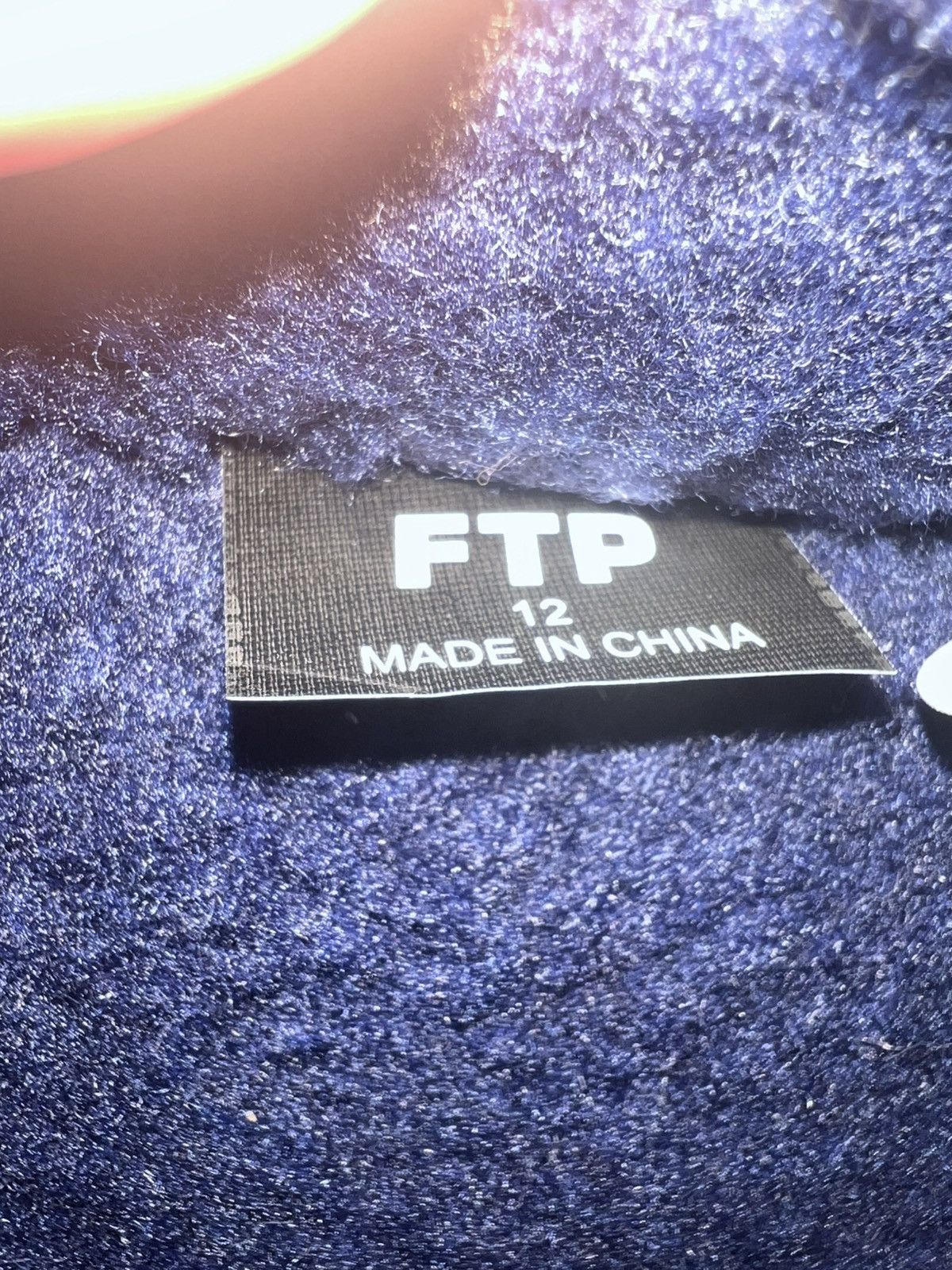 Fuck The Population FTP Teddy Bear Slippers Navy Size 12 Size US 12 / EU 45 - 6 Thumbnail