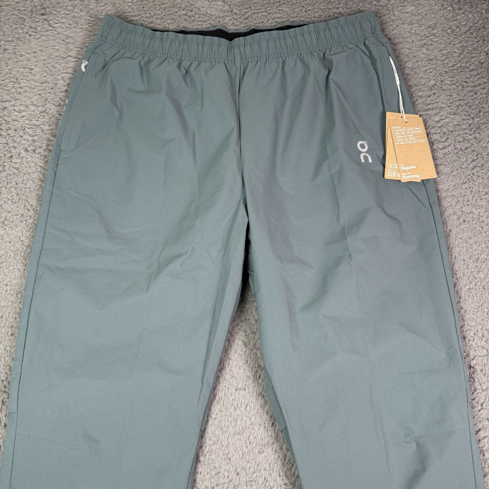 Kith Kith On Core Pants Mens Large Olive Green Track Running NEW Size US 34 / EU 50 - 1 Thumbnail