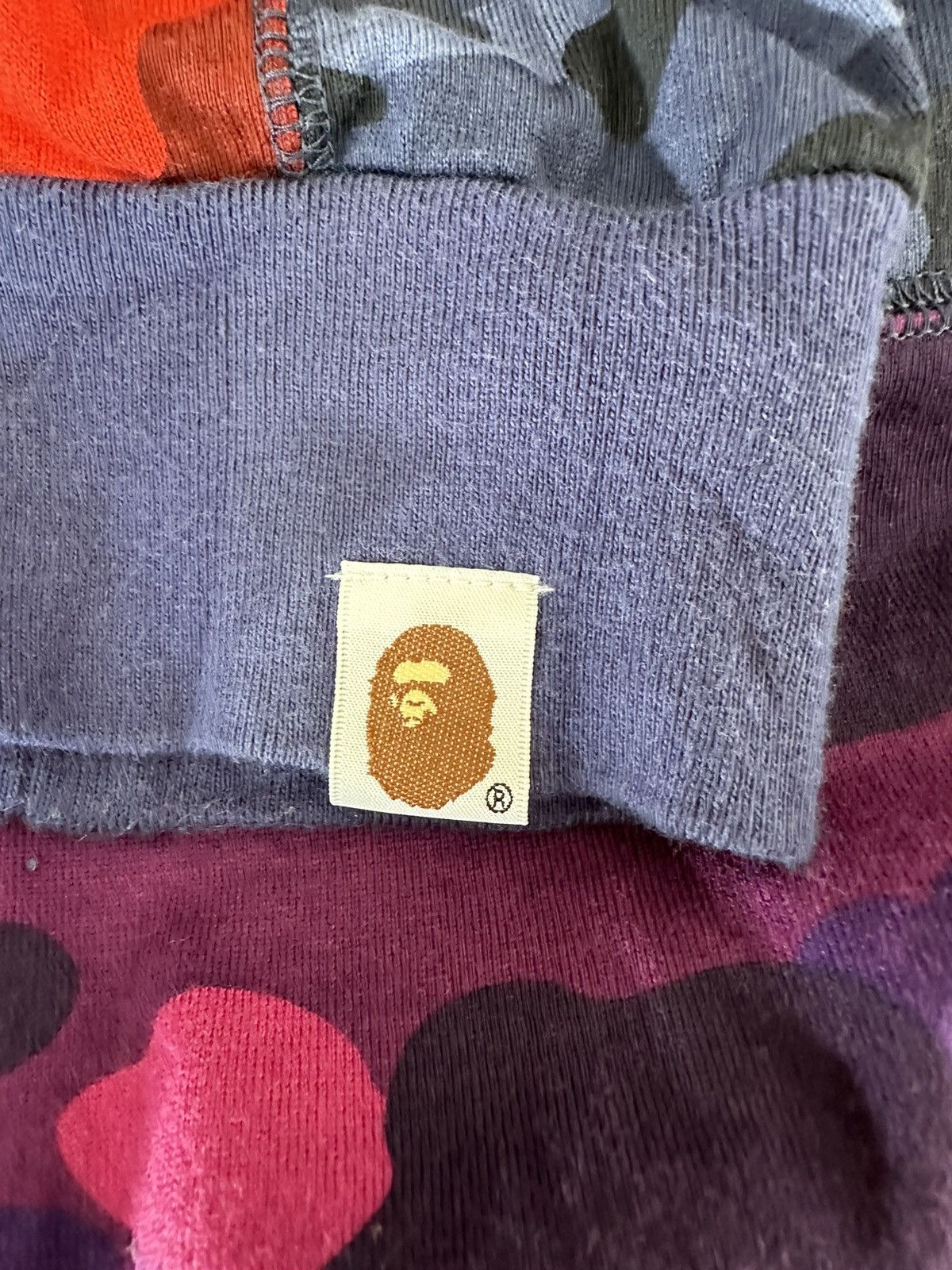Bape Mix Camo Long Sleeve Tee Size US M / EU 48-50 / 2 - 5 Thumbnail