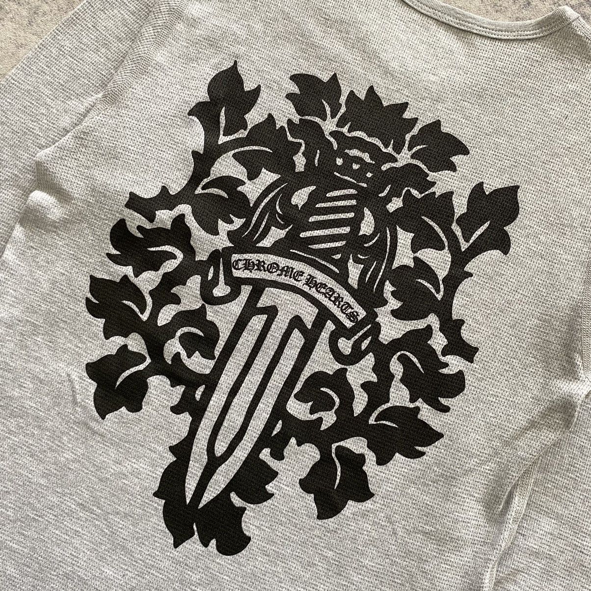 Chrome Hearts Chrome Hearts Dagger Thermal long t-shirt Gray Size M / US 6-8 / IT 42-44 - 5 Thumbnail