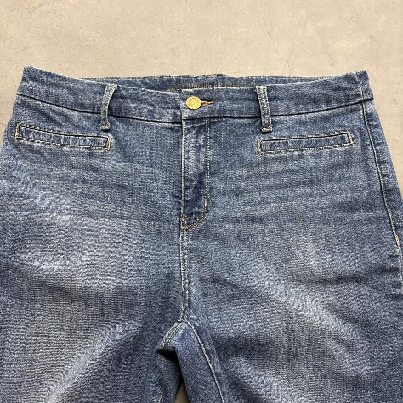Vintage Crazy Vintage Y2K/2000s Flared Streetwear Medium Blue Wash Denim Jeans! Size US 30 / EU 46 - 2 Thumbnail