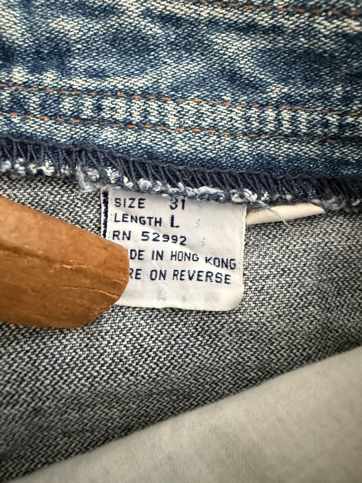 Vintage Vintage 80s Jordache Faded Denim Jeans Size US 28 / EU 44 - 5 Thumbnail
