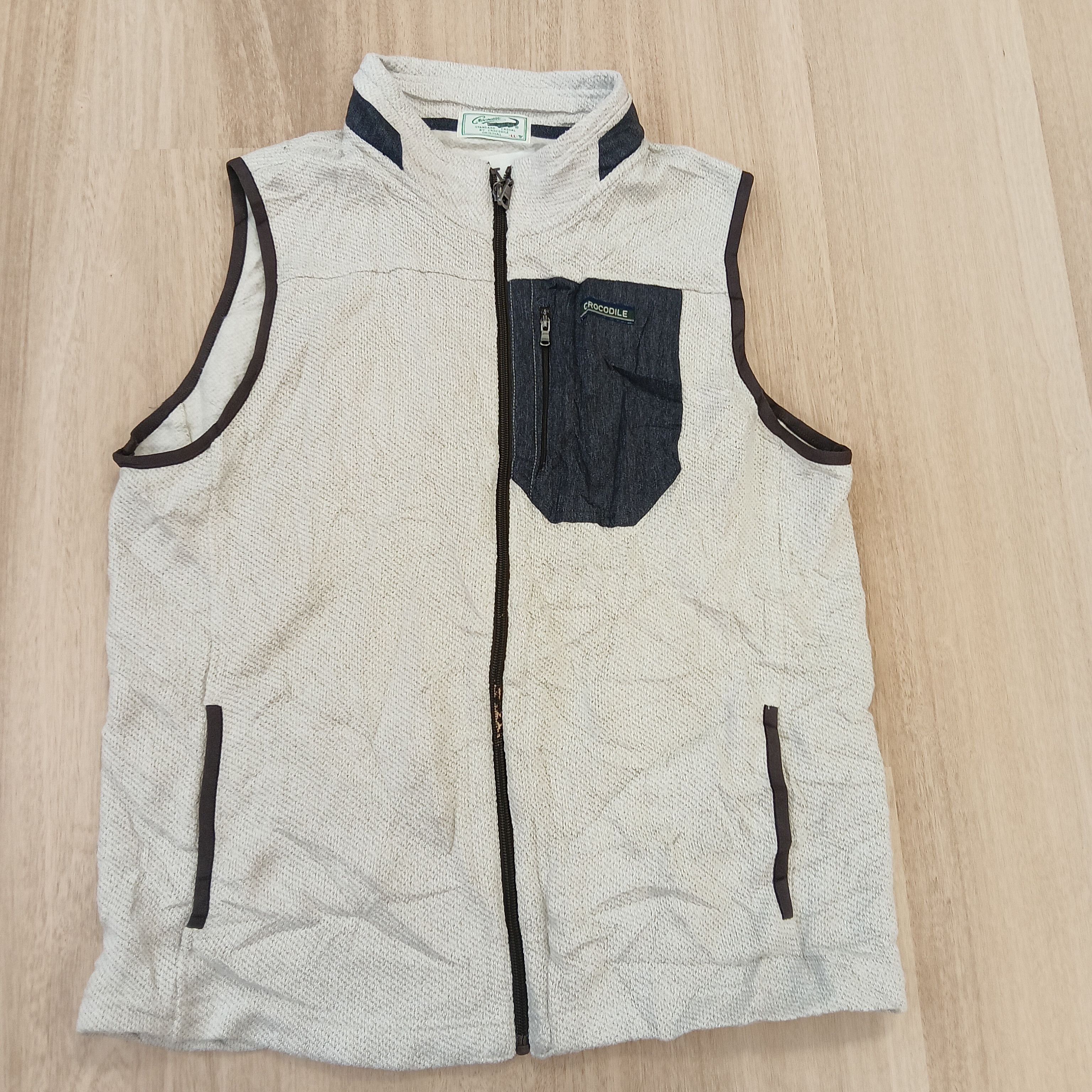 Japanese Brand crocodile vest tee L Size US L / EU 52-54 / 3 - 1 Thumbnail