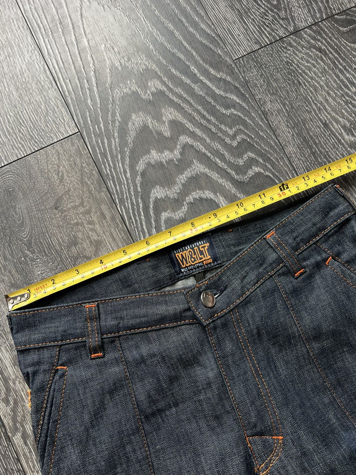 Walter Van Beirendonck NOS 1990‘s Straight Legal Fade Jeans Size US 27 - 11 Thumbnail