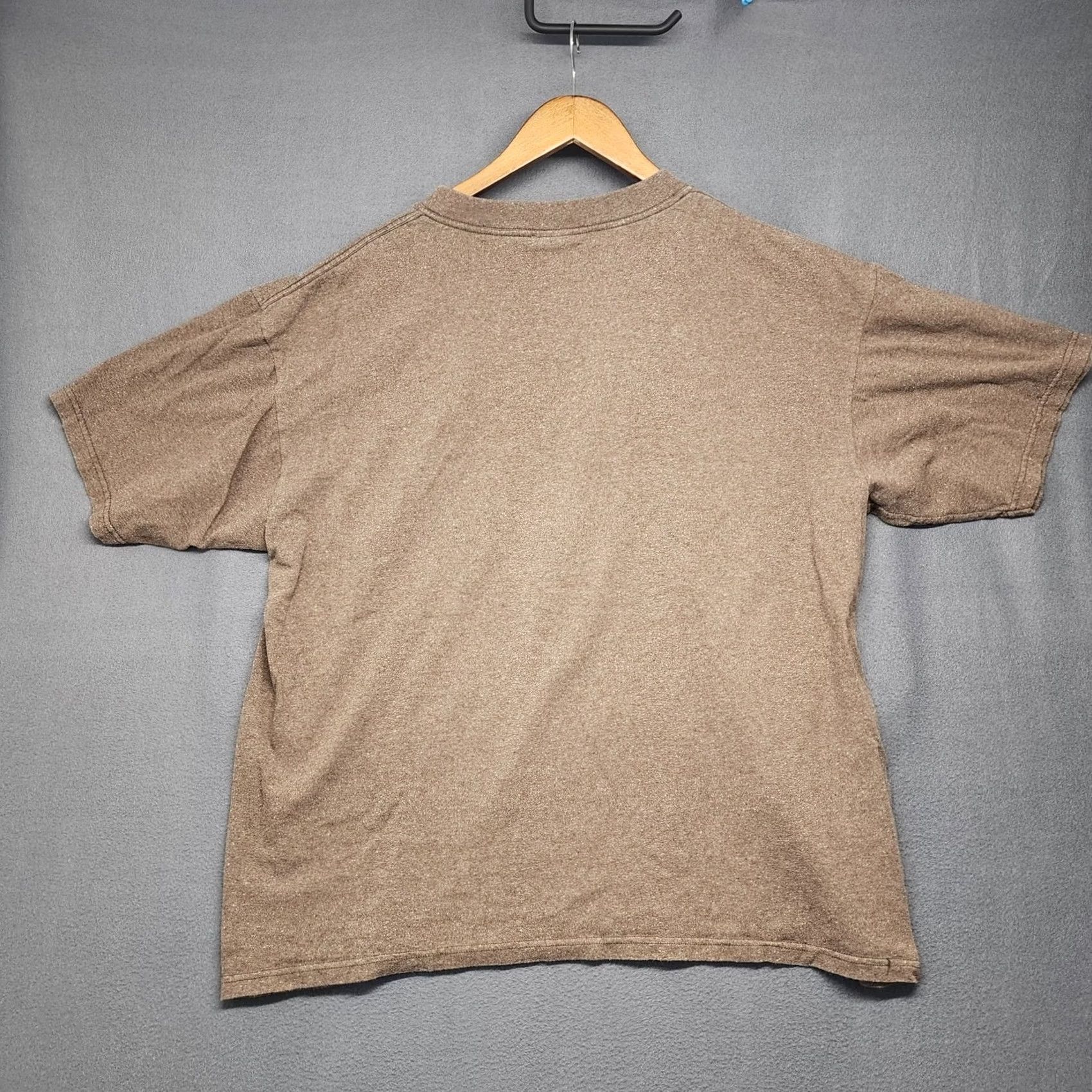 Vintage Eco Mountain Smokey Mountains National Forest Shirt XL Brown Short Sleeve Nature Mens T-Shirt Crew Neck Short Sleeve Regular Men Size US XL / EU 56 / 4 - 2 Thumbnail