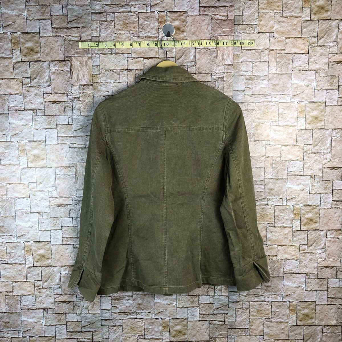 Japanese Brand Elle Plante Green jaket #A824 Size S / US 4 / IT 40 - 12 Thumbnail
