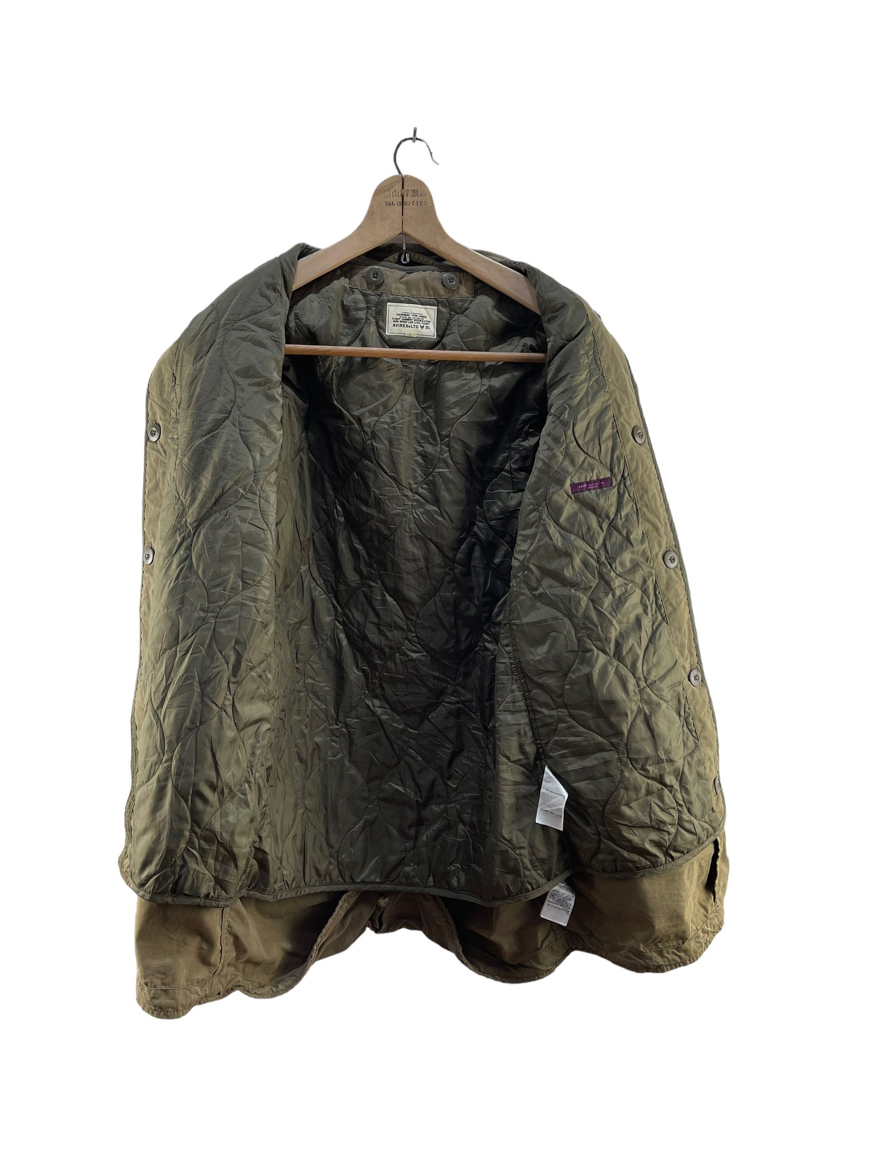 Avirex × Japanese Brand Vintage Avirex X Earth Music & Ecology Fish Tail Parka Jacke Size US S / EU 44-46 / 1 - 3 Thumbnail