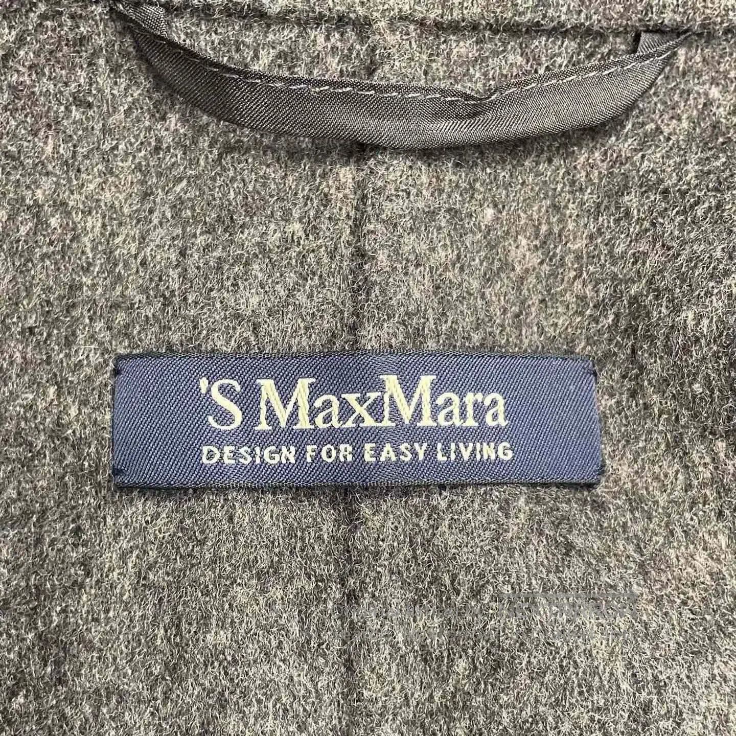 Max Mara MaxMara Gray Robe Coat Size 38. Size S / US 4 / IT 40 - 5 Thumbnail