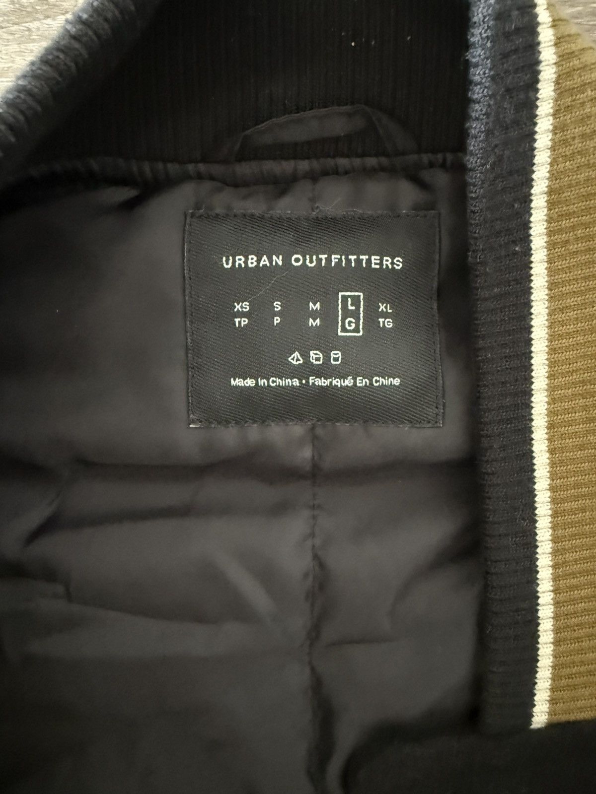 Urban Outfitters JETS urban outfitters VGTN Varsity Jacket oversizes Size US L / EU 52-54 / 3 - 3 Thumbnail